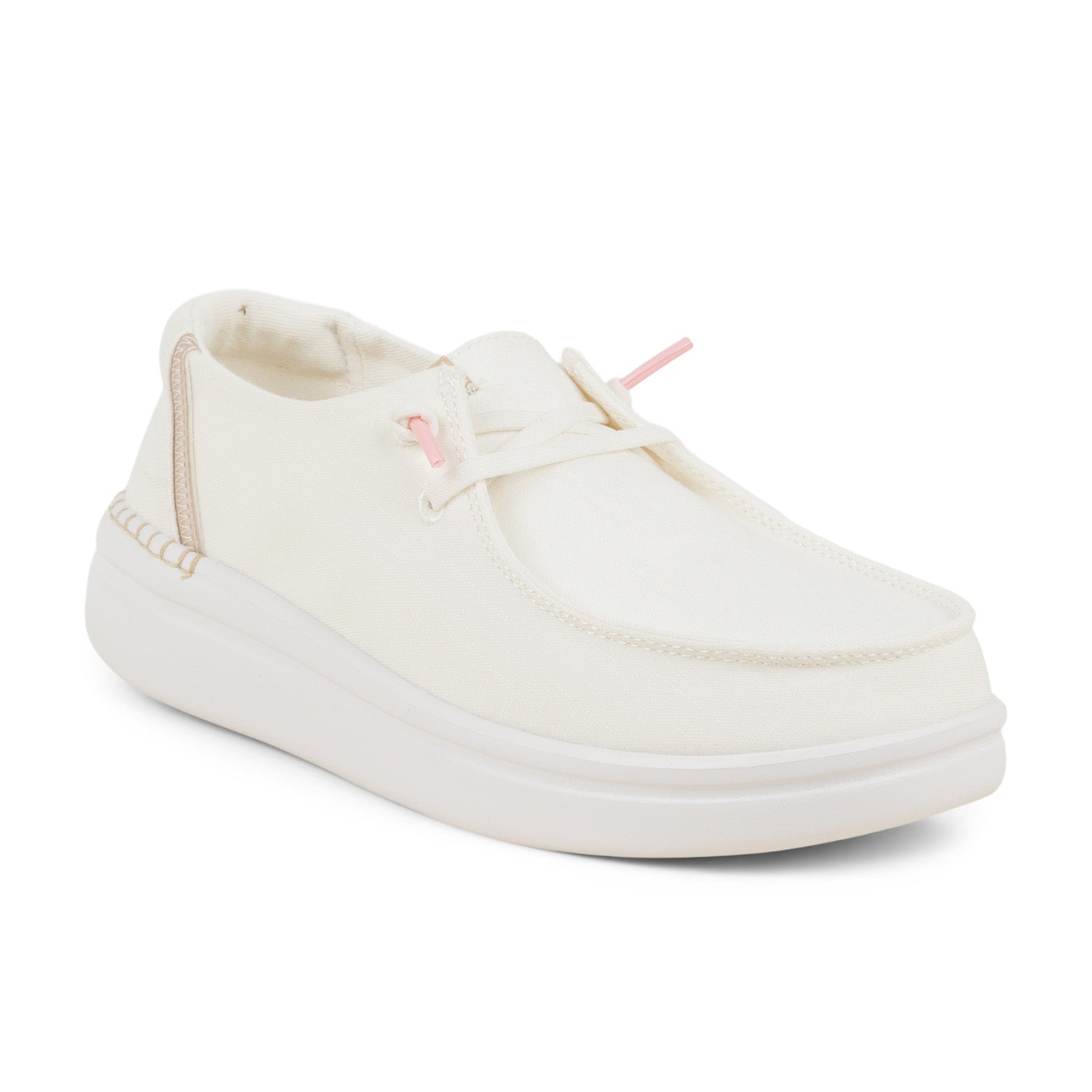 Baskets Femme DUDE WENDY RISE Blanc