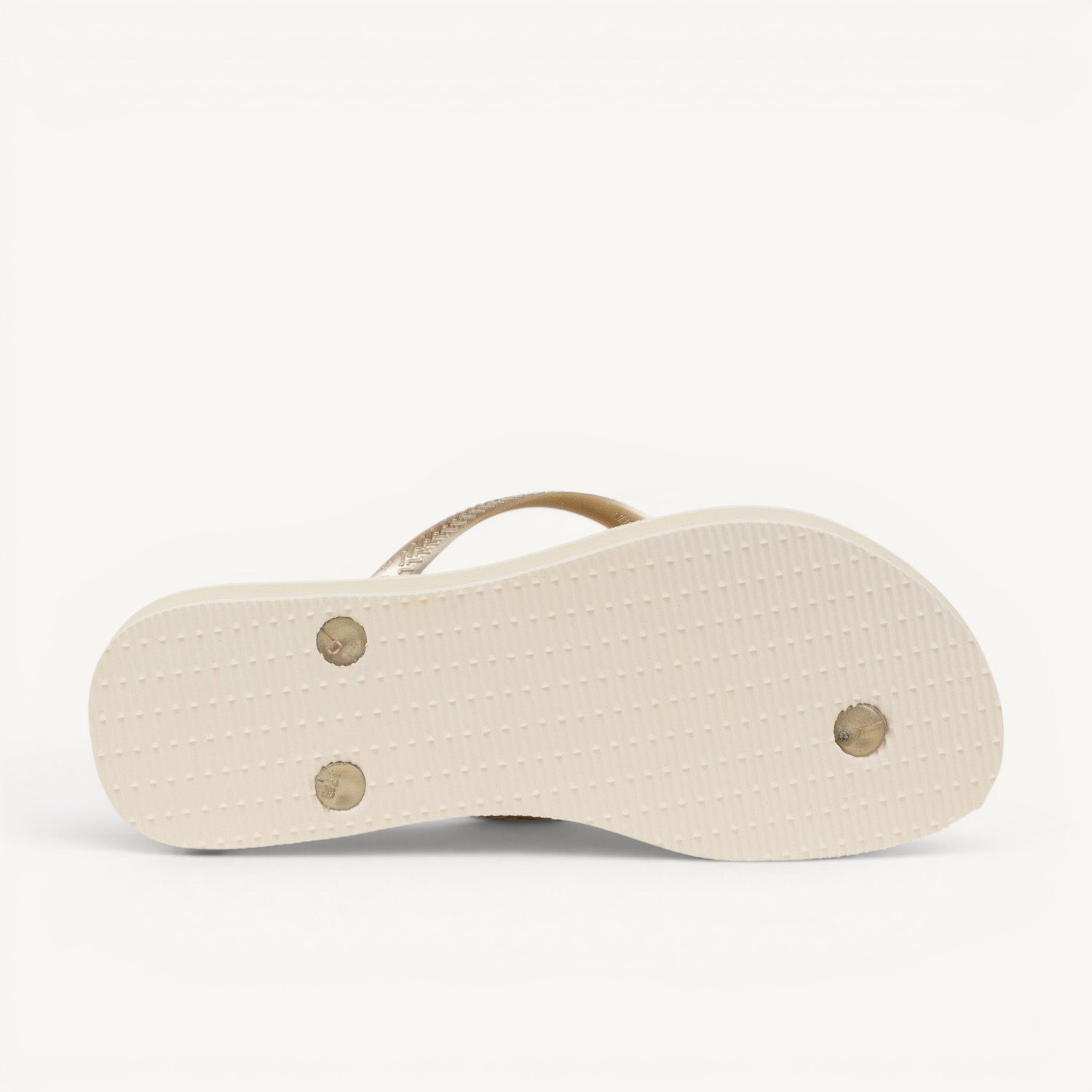 Tongs et crocs Femme HAVAIANAS SLIM PLATFORM Beige