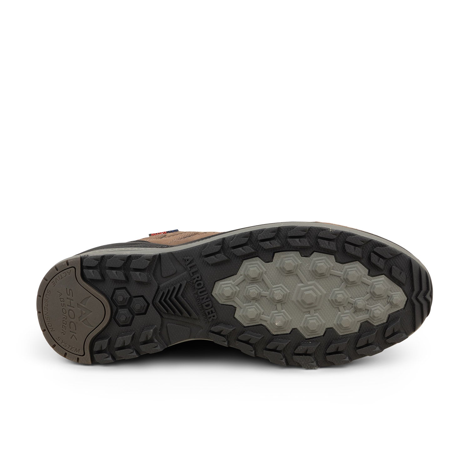 Baskets Homme ALLROUNDER BY MEPHISTO RAKE OFF Marron