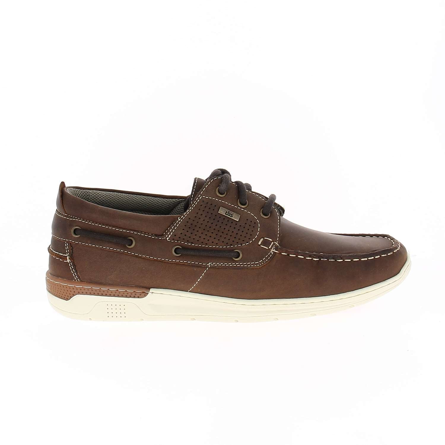 Chaussures bateau Homme TBS MATBOAT Marron