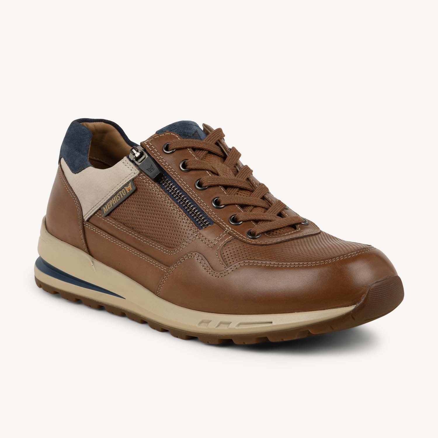 Baskets Homme MEPHISTO BRADLEY Marron