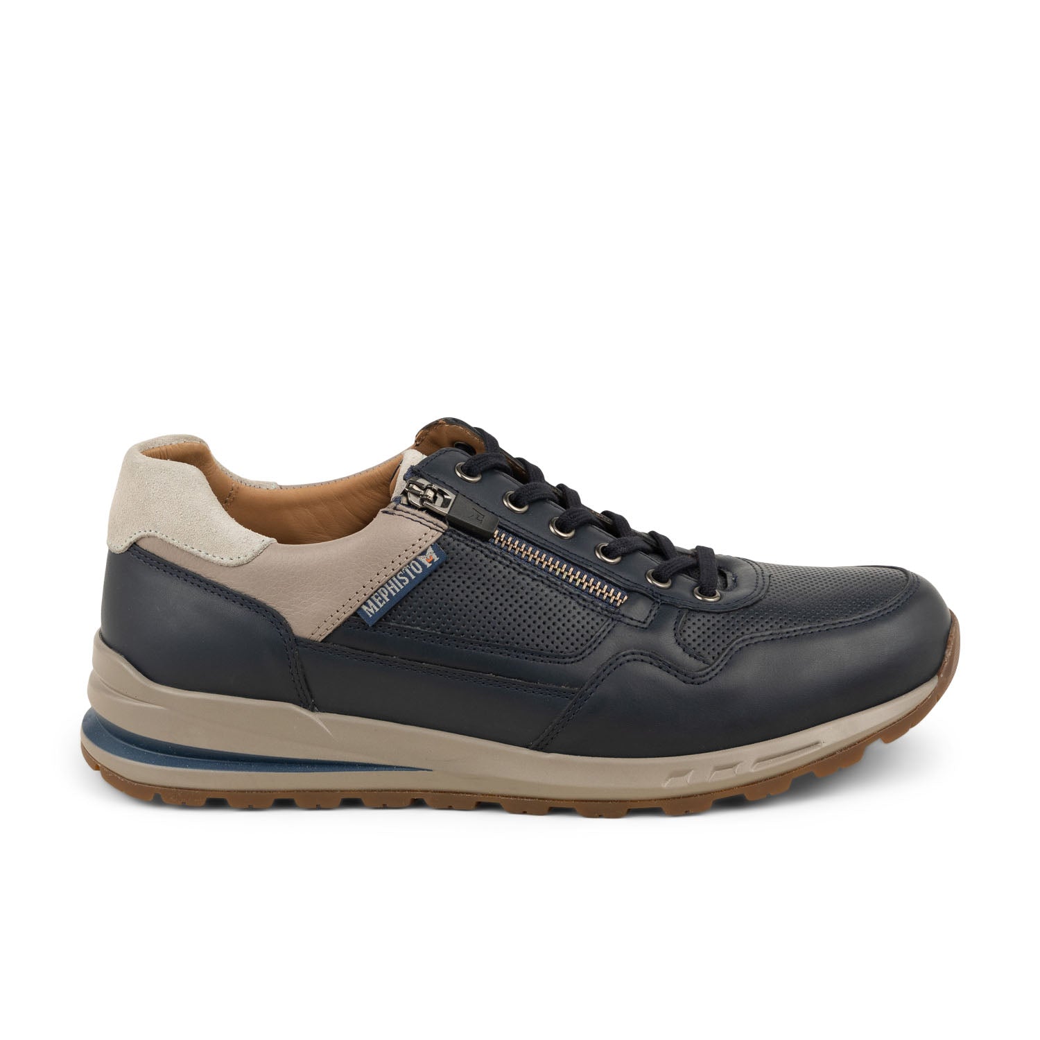 Baskets Homme MEPHISTO BRADLEY Bleu