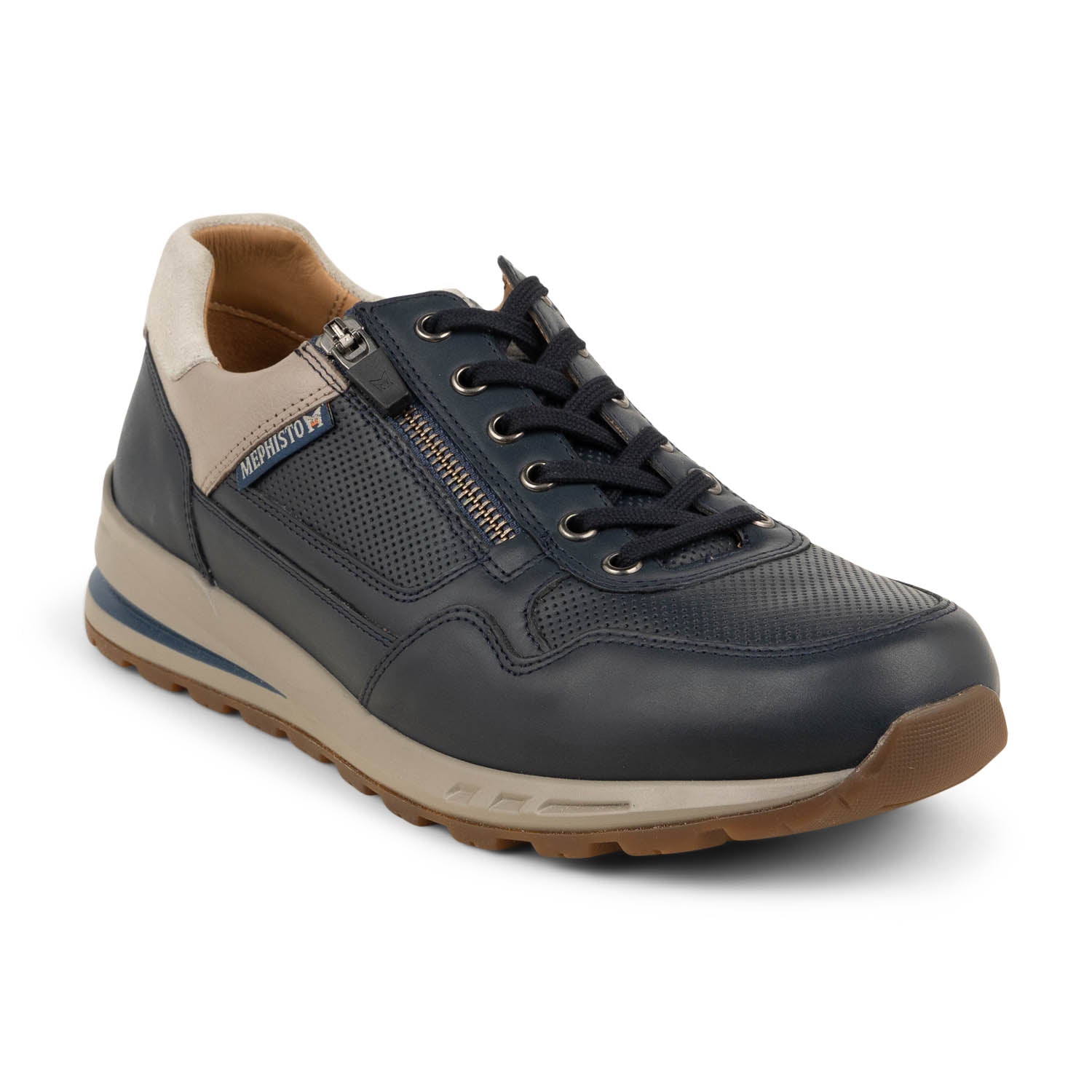 Baskets Homme MEPHISTO BRADLEY Bleu
