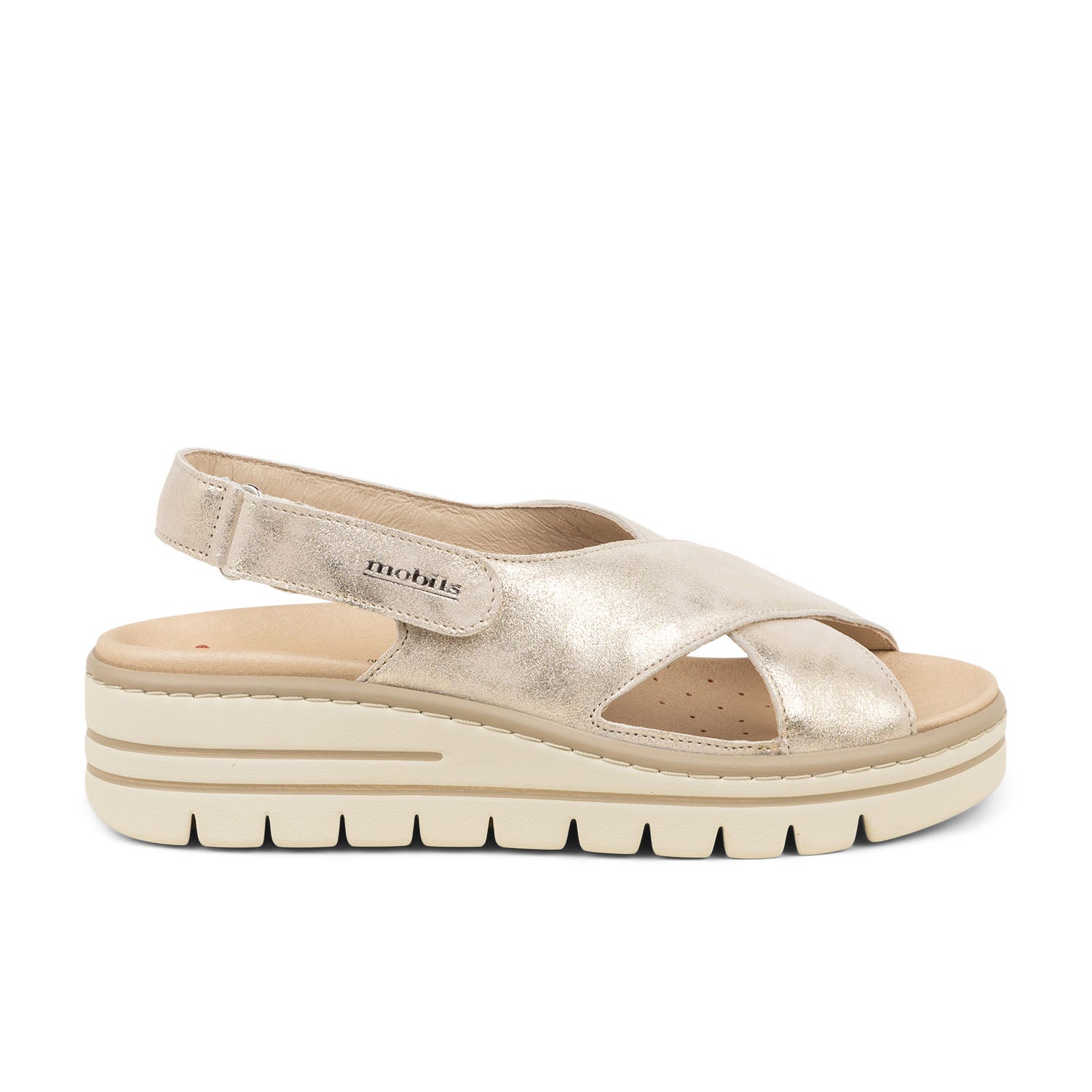 Sandales Femme MOBILS BY MEPHISTO CORDELIA Or/Bronze