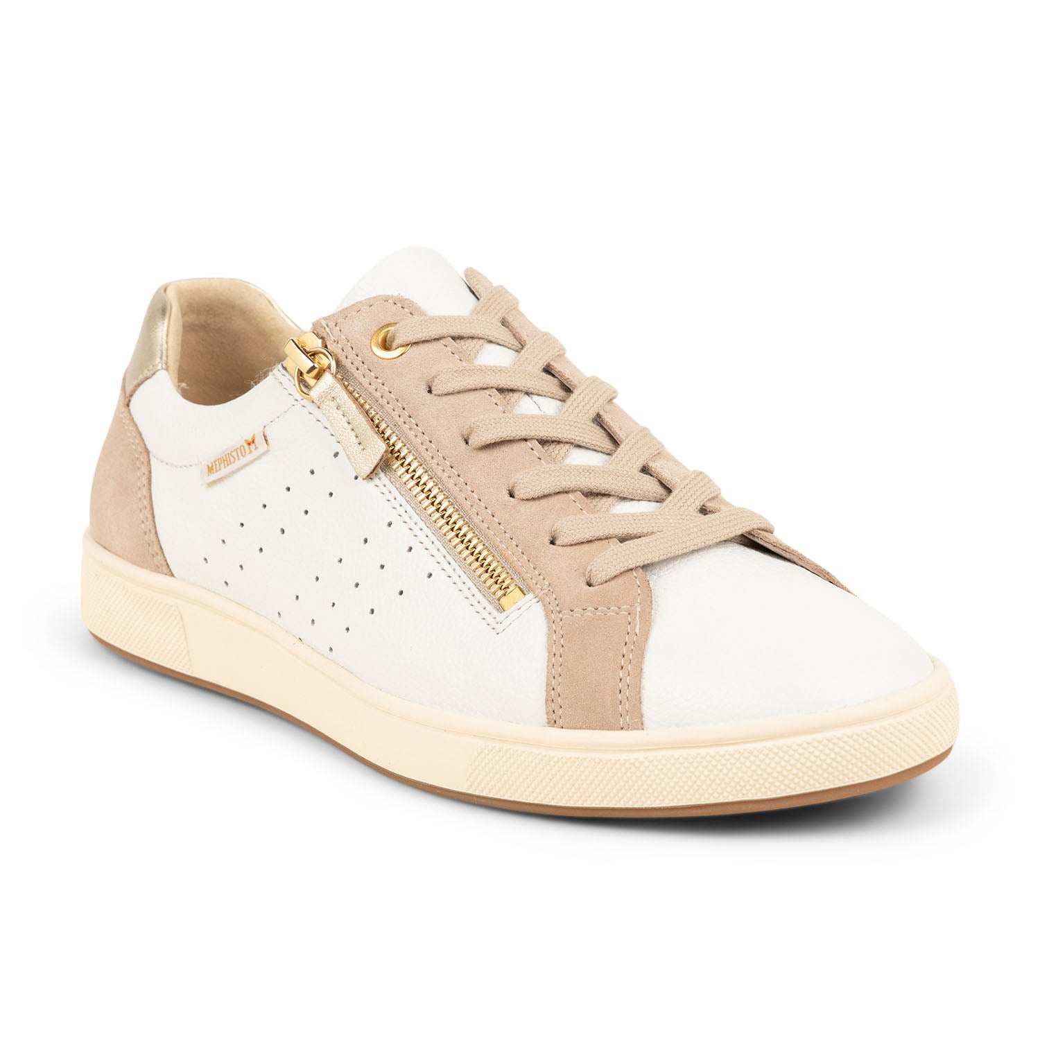 Baskets Femme MEPHISTO NIKITA Blanc