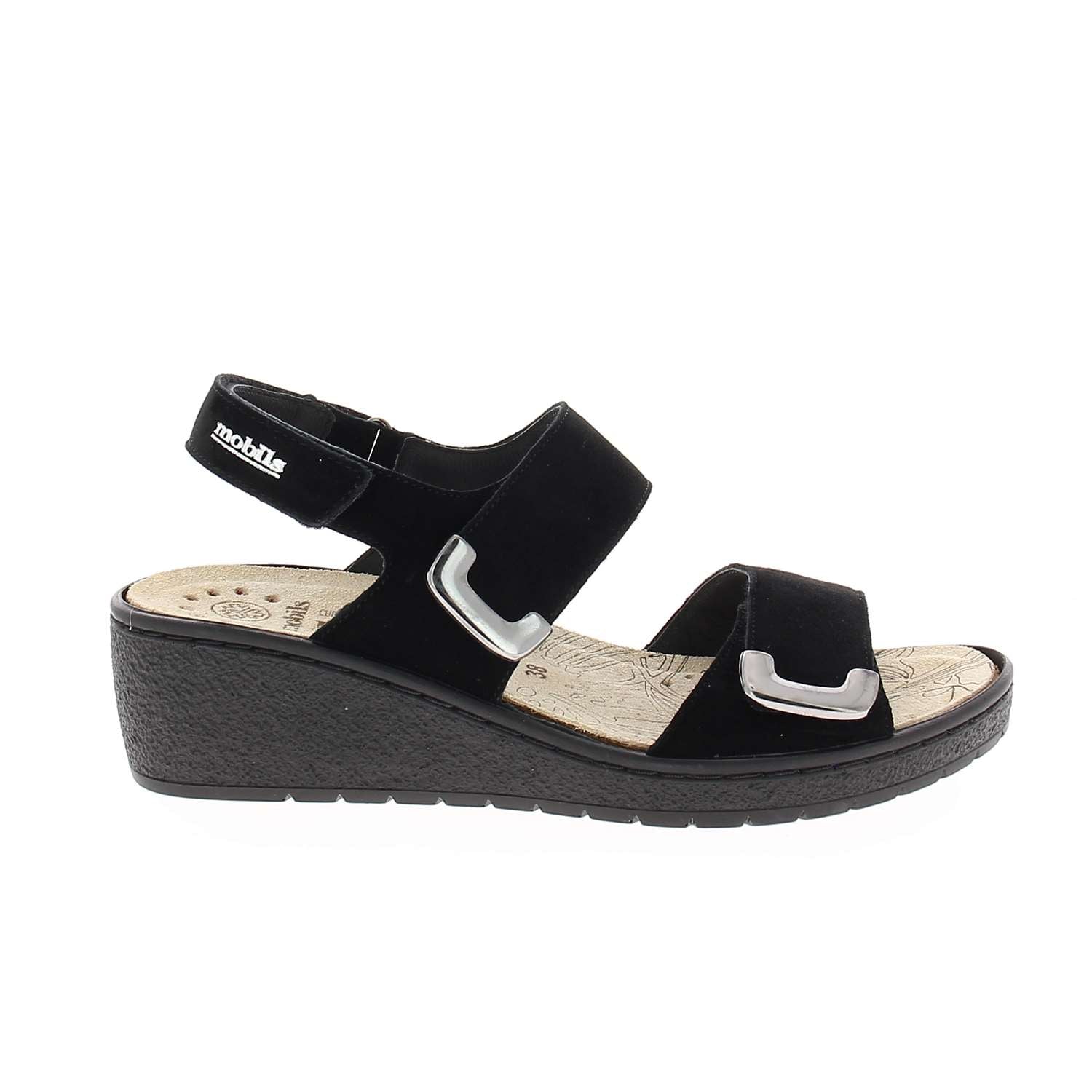 Sandales Femme MOBILS BY MEPHISTO PAM CHIC Noir