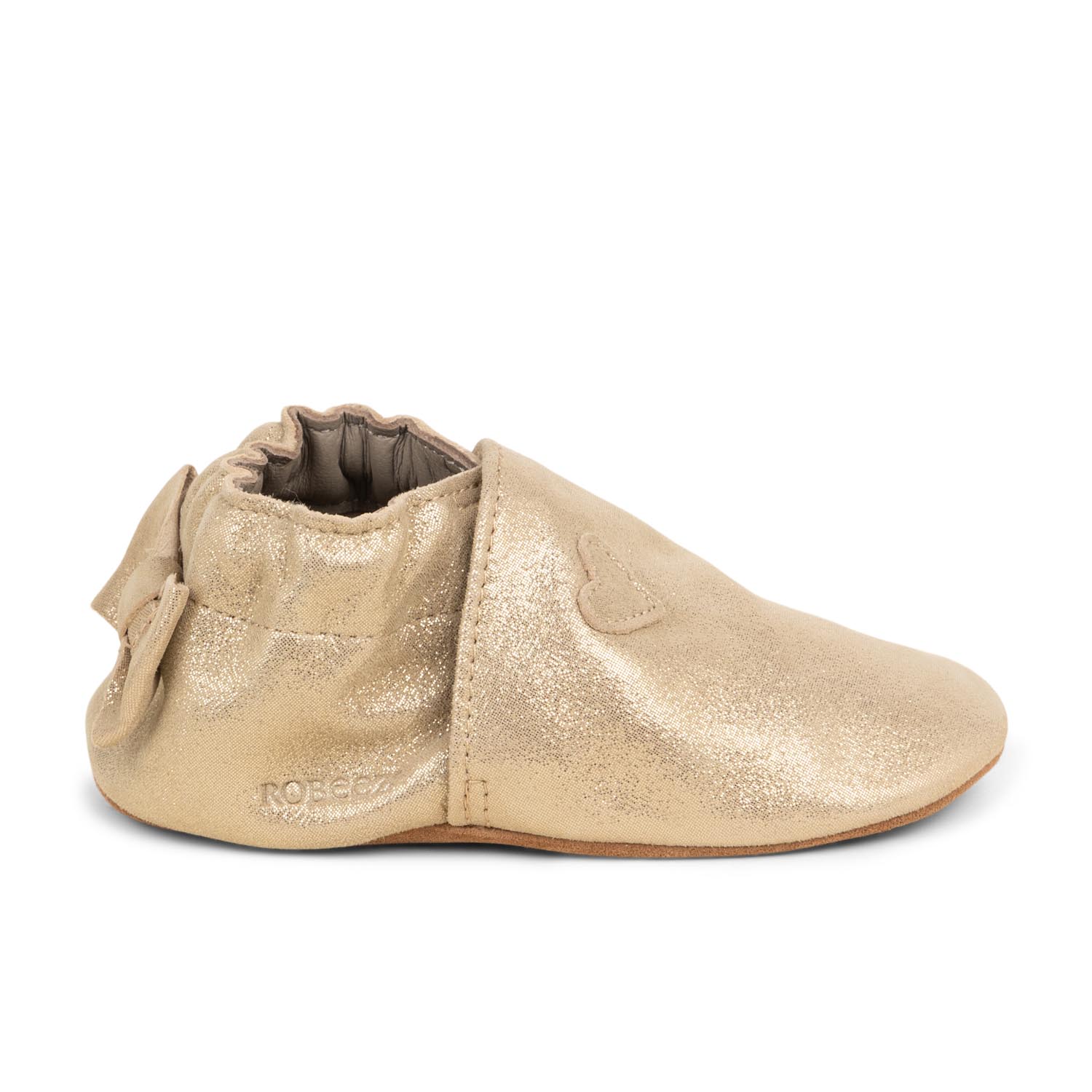 Chaussons Enfant ROBEEZ MINI LOVE Or/Bronze