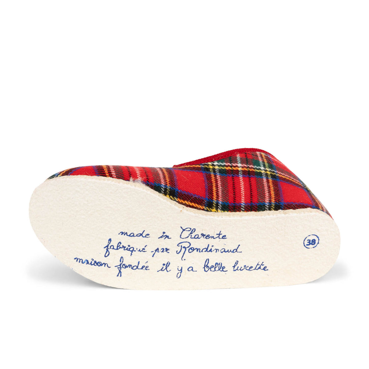 Chaussons Femme RONDINAUD CALAIS Rouge