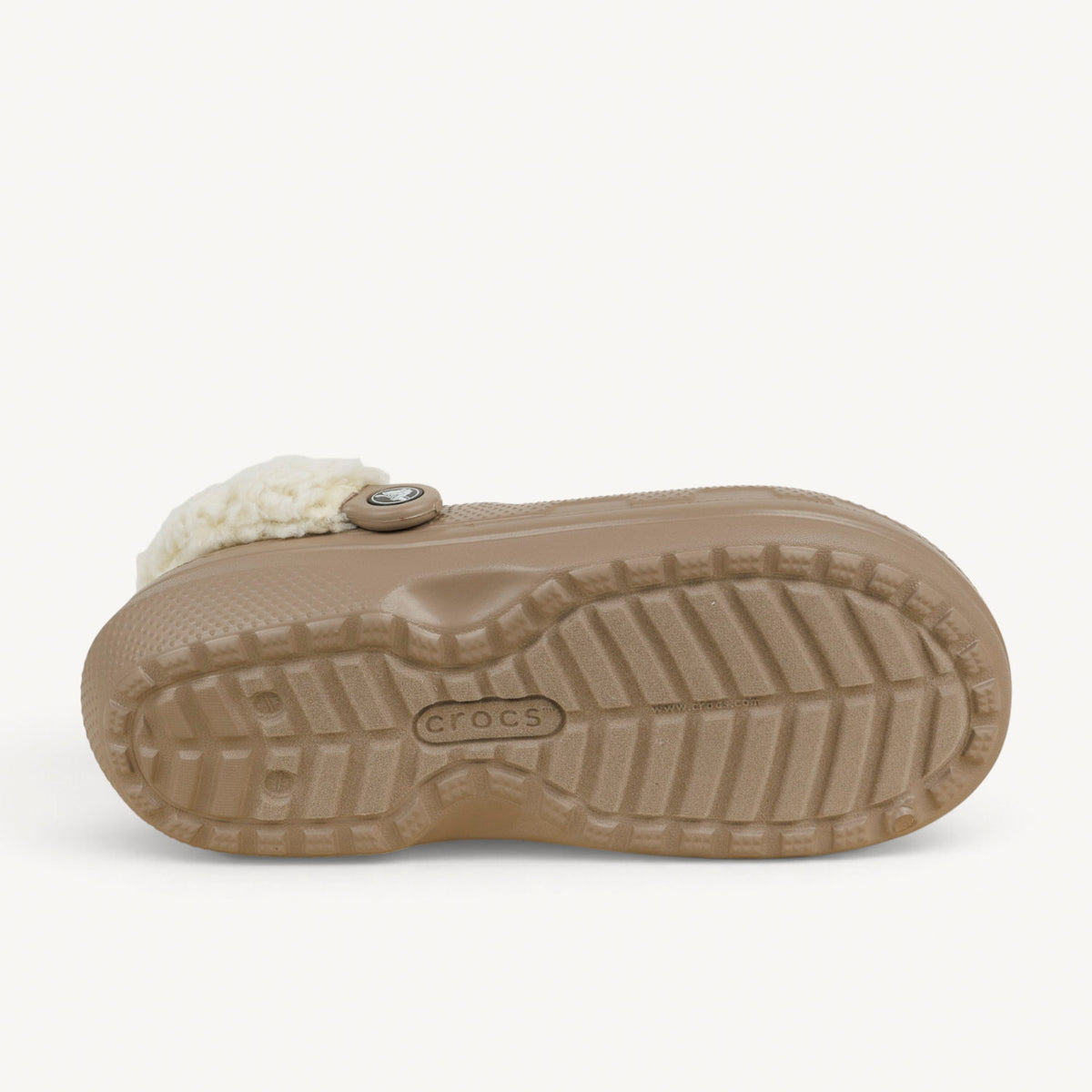Tongs et crocs Femme CROCS CLASSIC FLEECE LINED CLOG Beige
