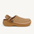 Tongs et crocs Femme CROCS CLASSIC CRAFTED VEGAN SUEDE Marron