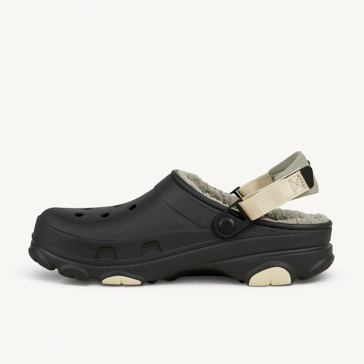 Tongs et Crocs Homme CROCS ALL TERRAIN LINED CLOG Noir