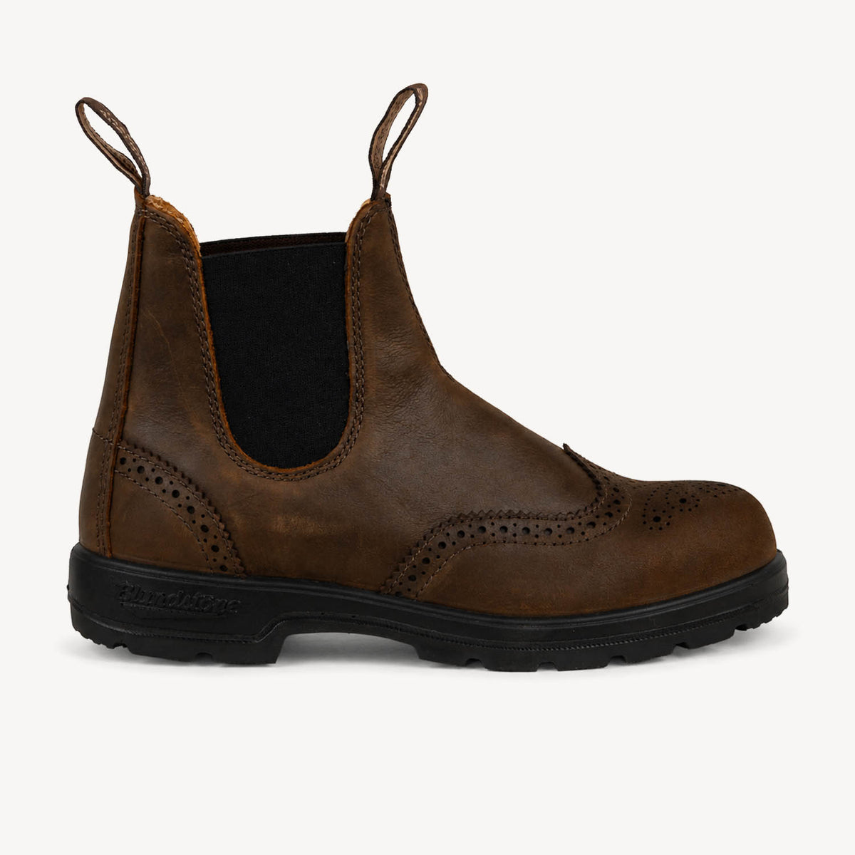 Boots et bottines Femme BLUNDSTONE 2444 - CHELSEA BROGUE Marron