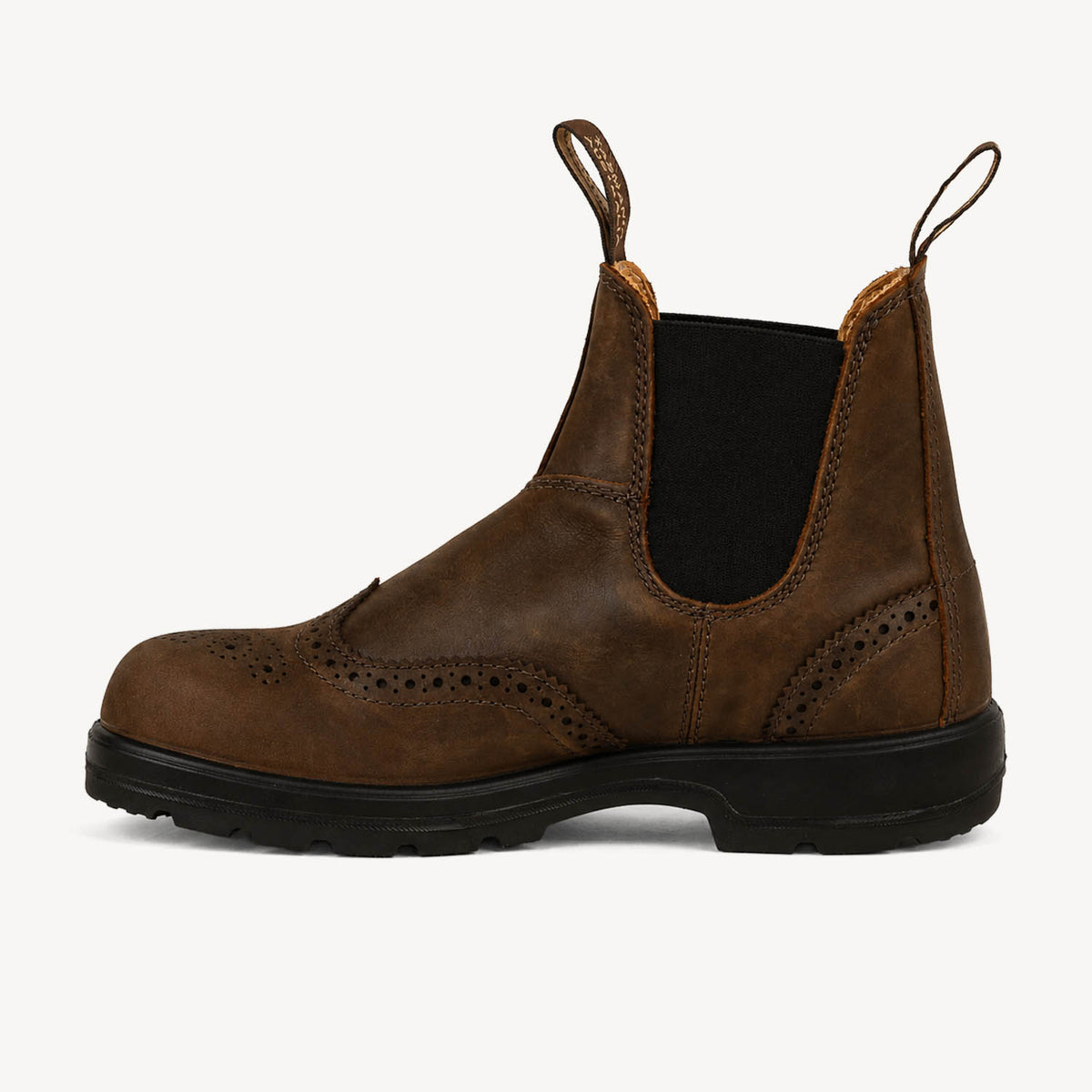 Boots et bottines Femme BLUNDSTONE 2444 - CHELSEA BROGUE Marron