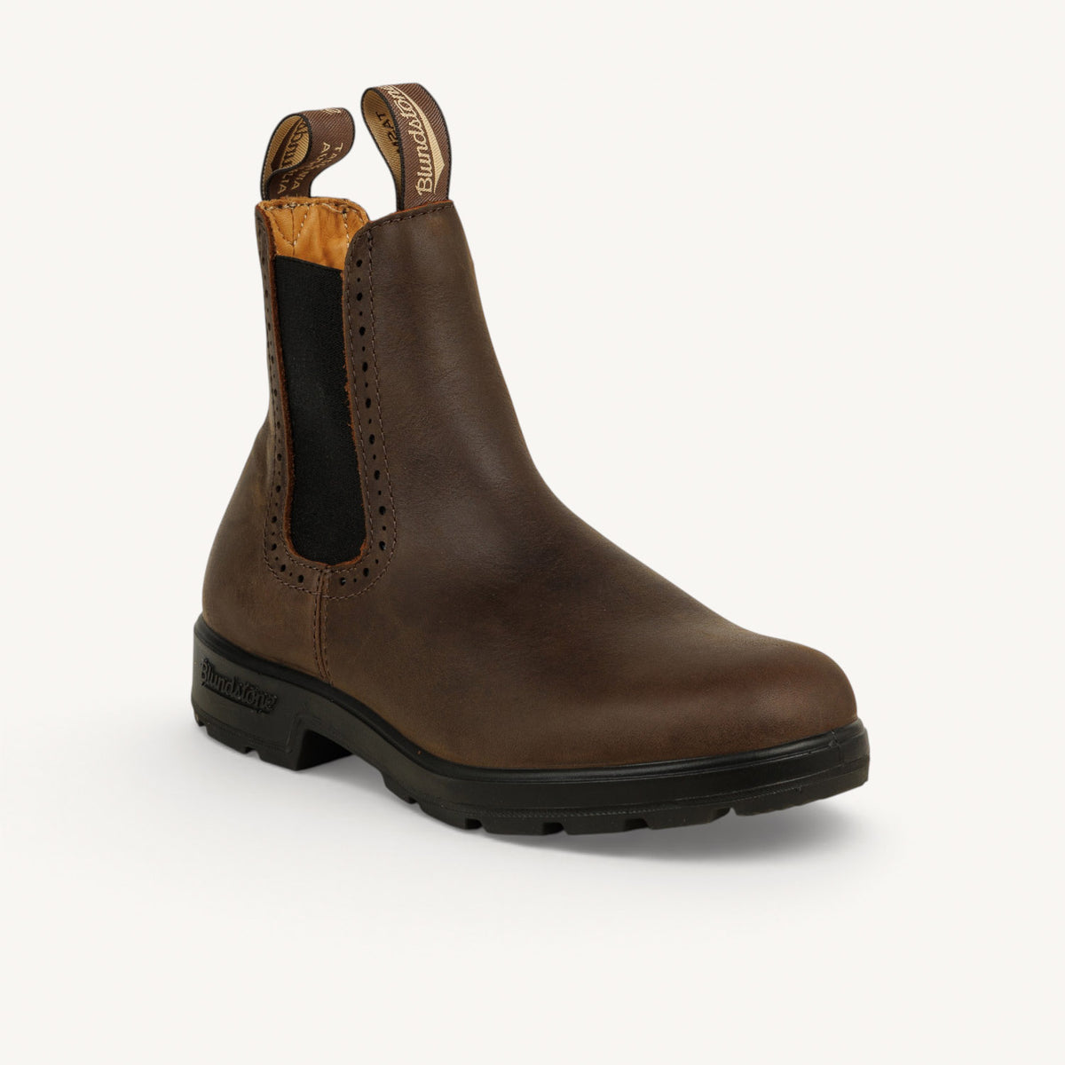 Boots et bottines Femme BLUNDSTONE CHELSEA HIGH TOP Marron