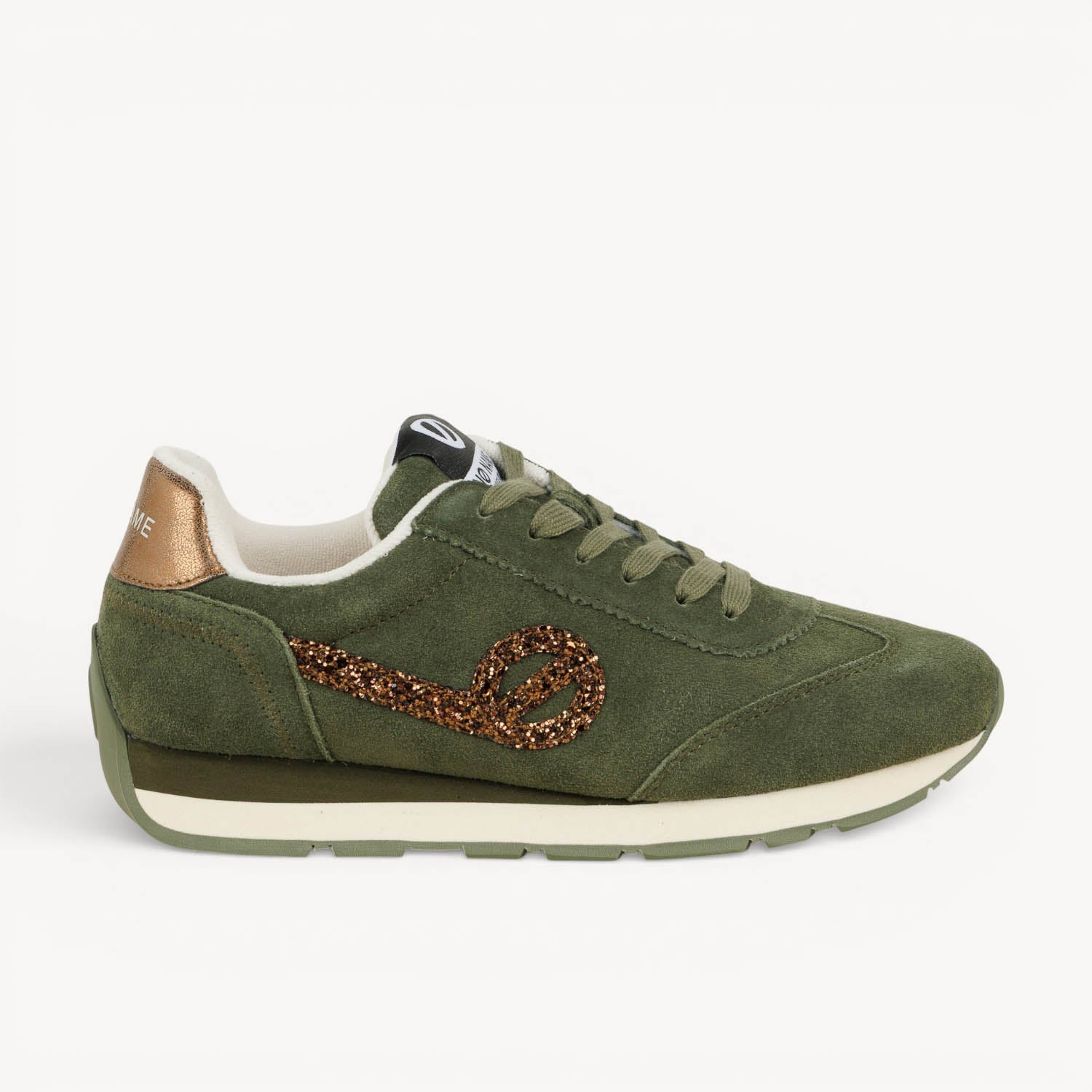 Baskets Femme NO NAME CITY RUN JOGGER Vert