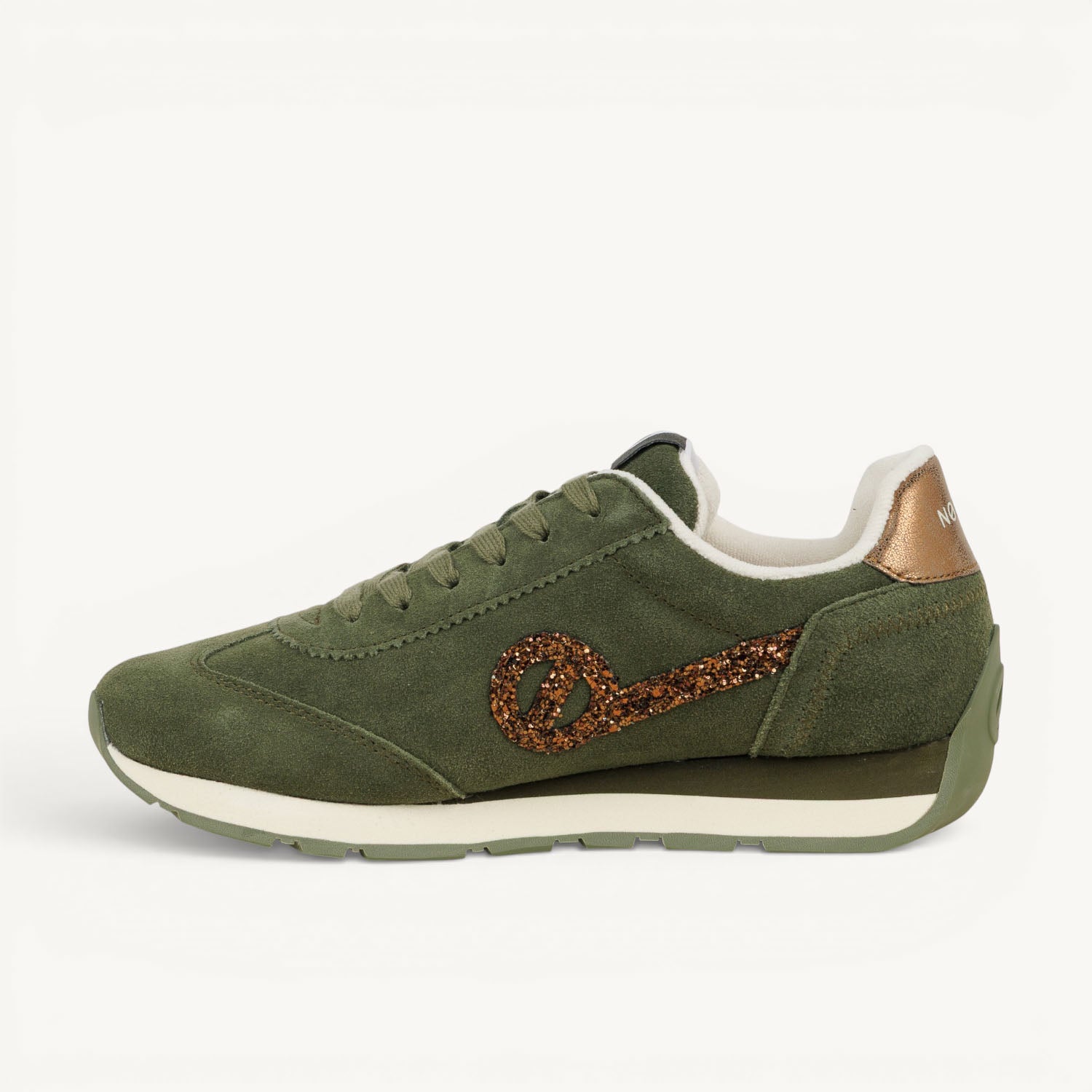 Baskets Femme NO NAME CITY RUN JOGGER Vert