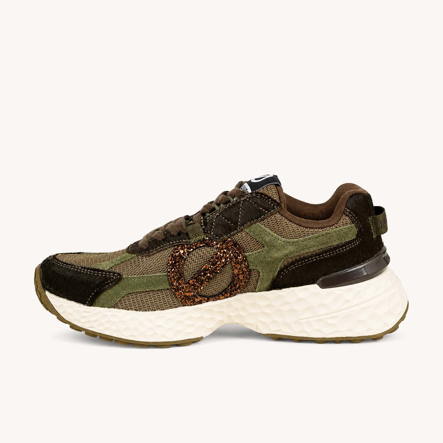 Baskets Femme NO NAME CARTER 2 RUNNER Kaki