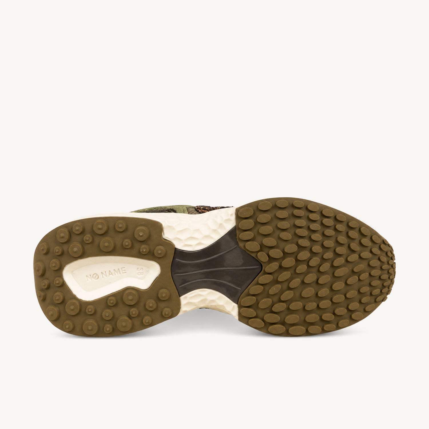 Baskets Femme NO NAME CARTER 2 RUNNER Kaki