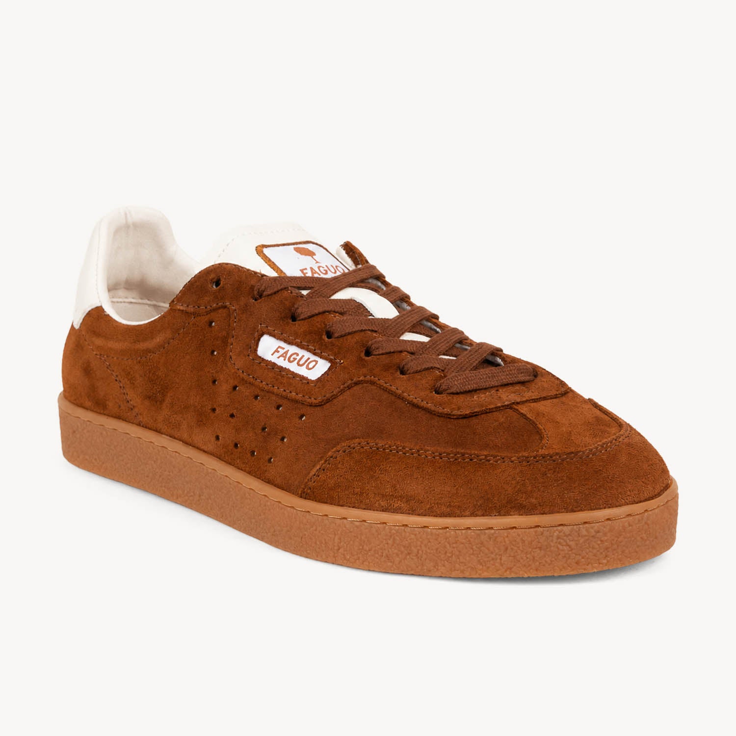 Baskets Homme FAGUO LUMBO Marron
