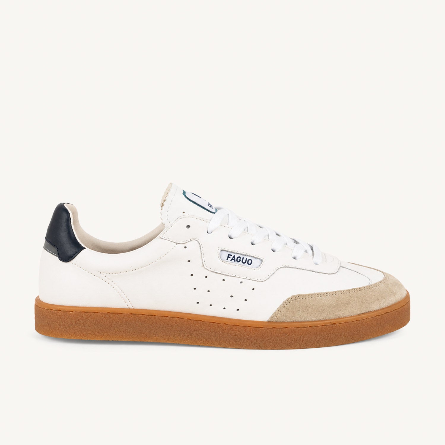Baskets Homme FAGUO LUMBO Blanc