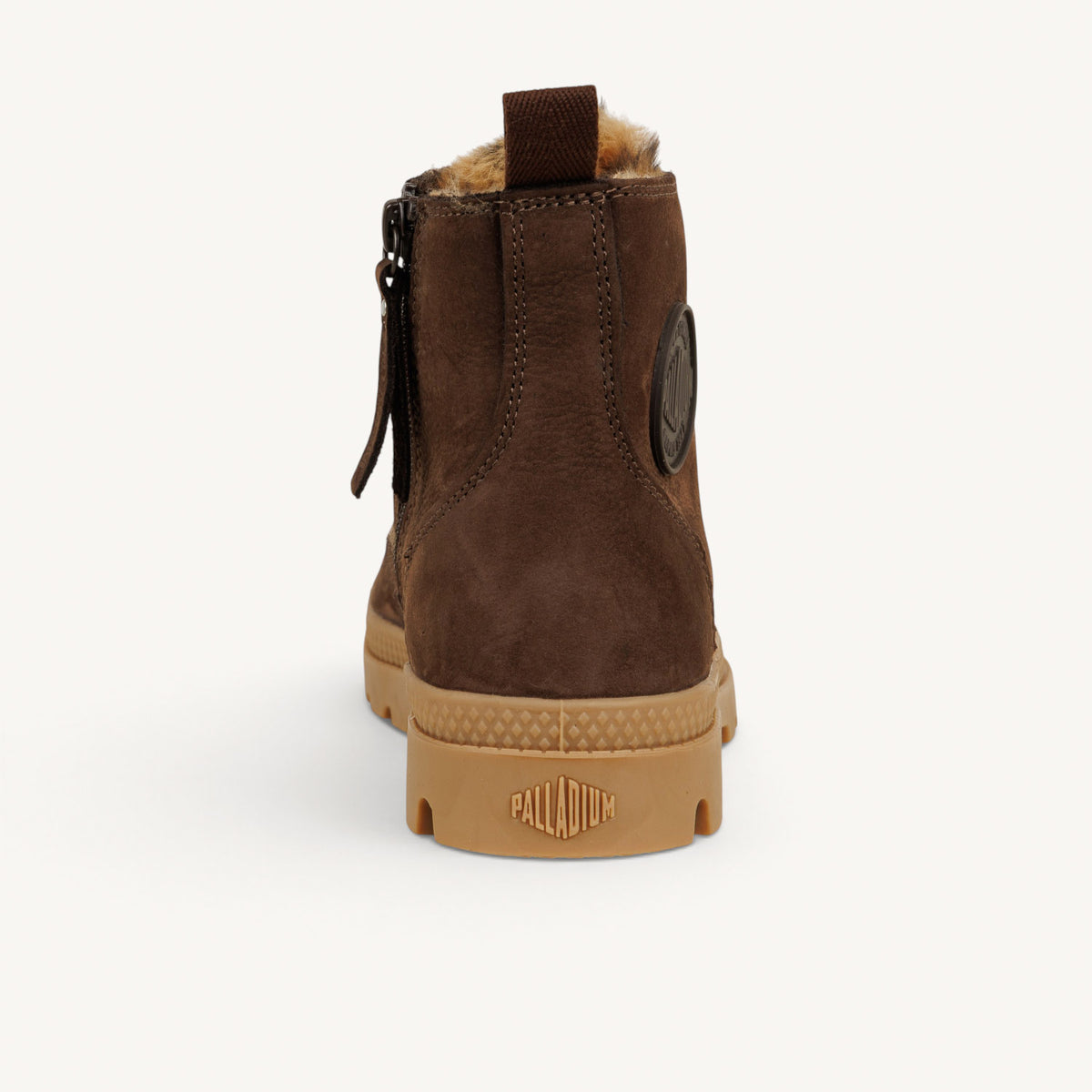 Boots et bottines Femme PALLADIUM PAMPA HI ZIP WIND - 94979 Marron