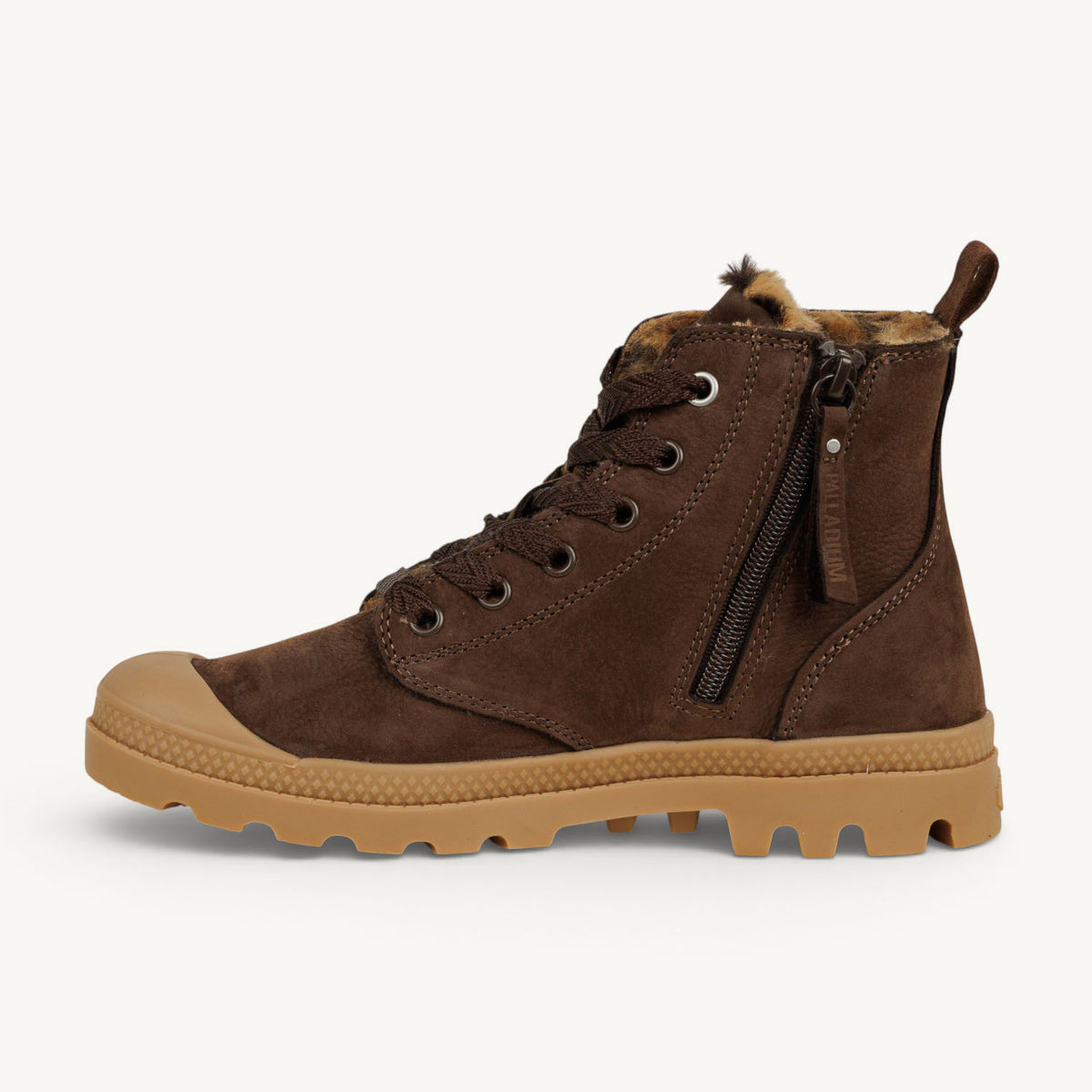 Boots et bottines Femme PALLADIUM PAMPA HI ZIP WIND - 94979 Marron