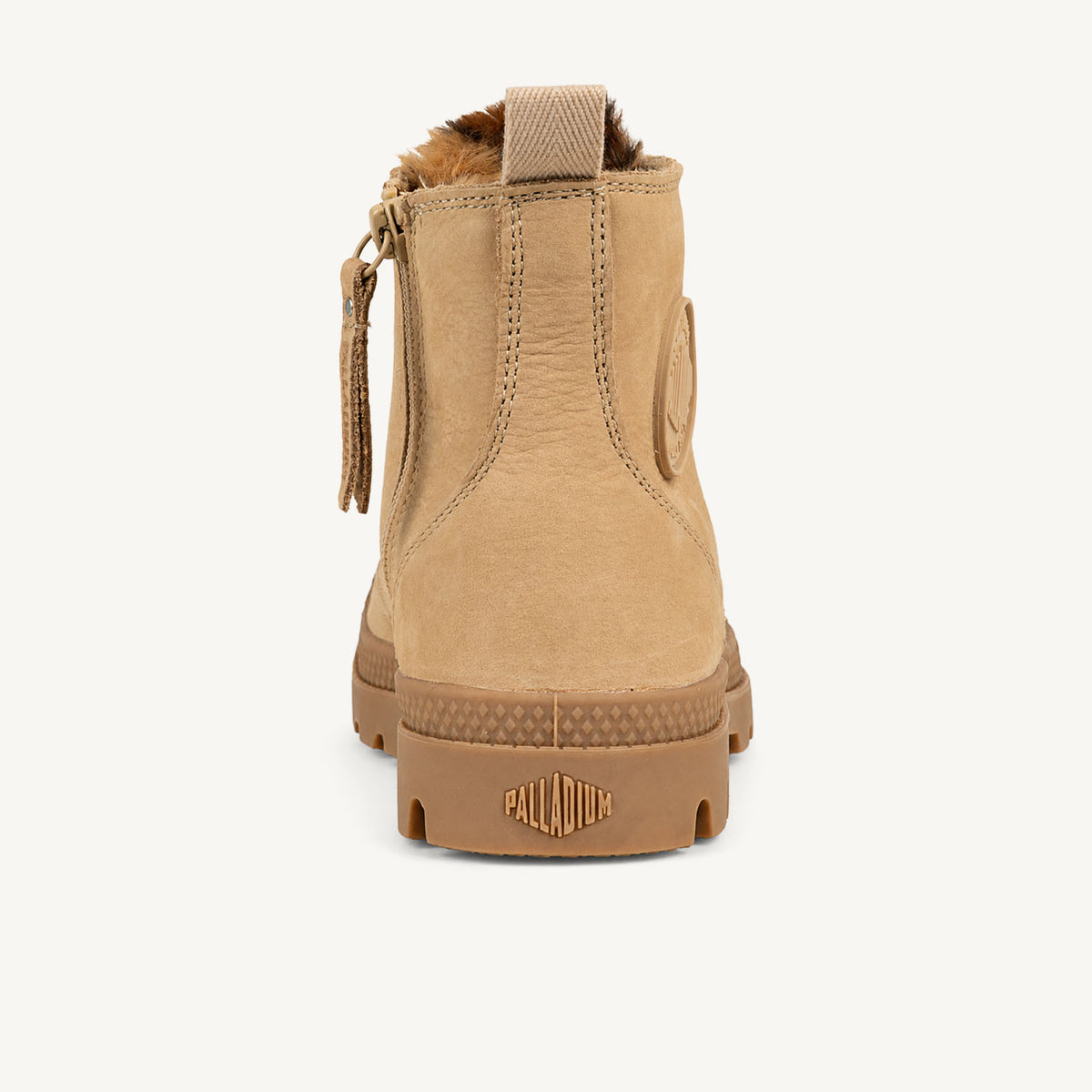 Boots et bottines Femme PALLADIUM PAMPA HI ZIP WIND - 94979 Beige