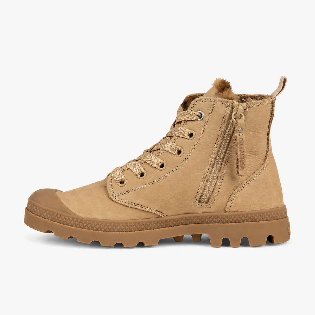 Boots et bottines Femme PALLADIUM PAMPA HI ZIP WIND - 94979 Beige