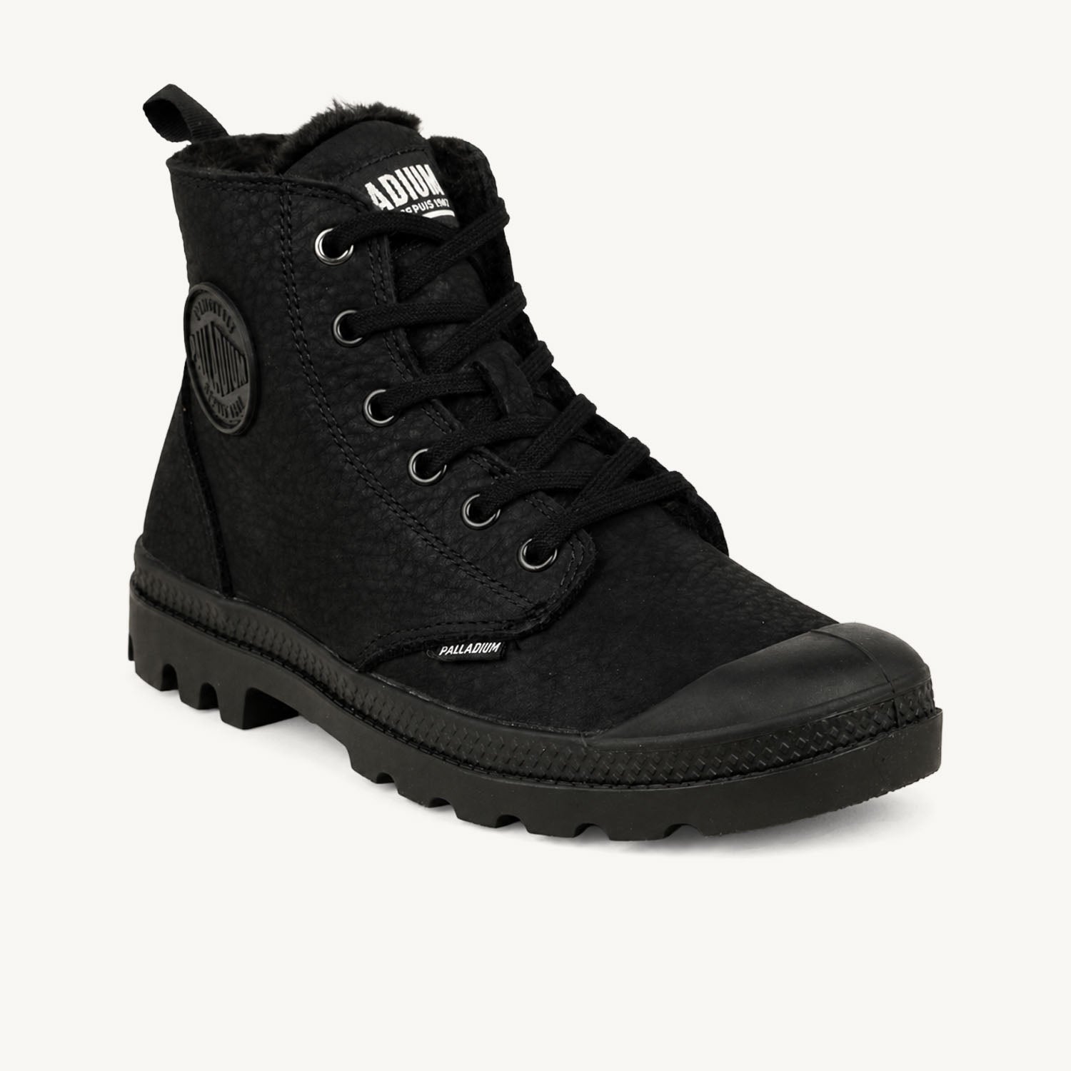 Baskets Femme PALLADIUM PAMPA ZIP WHOOL Noir