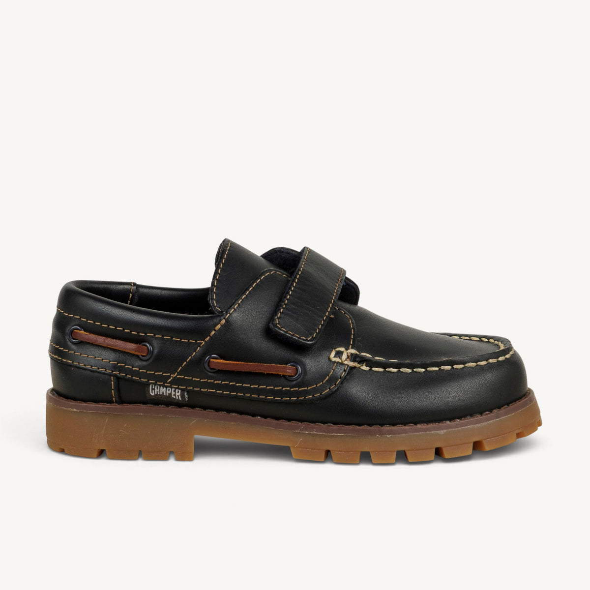 Chaussures Bateau Enfant CAMPER COMPAS Bleu