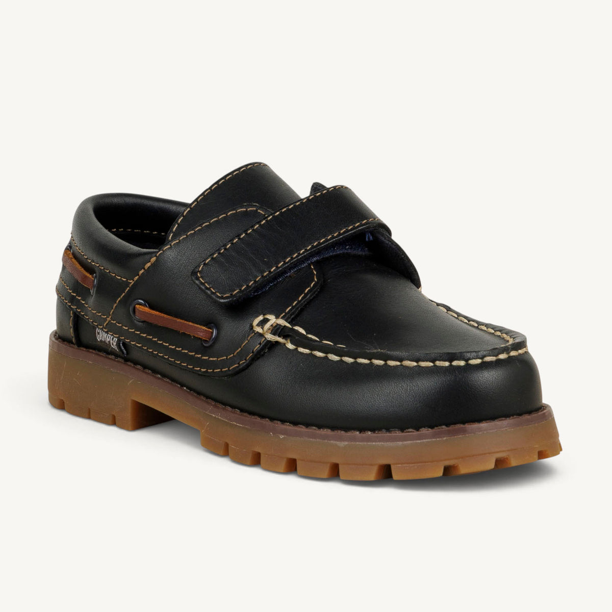 Chaussures Bateau Enfant CAMPER COMPAS Bleu