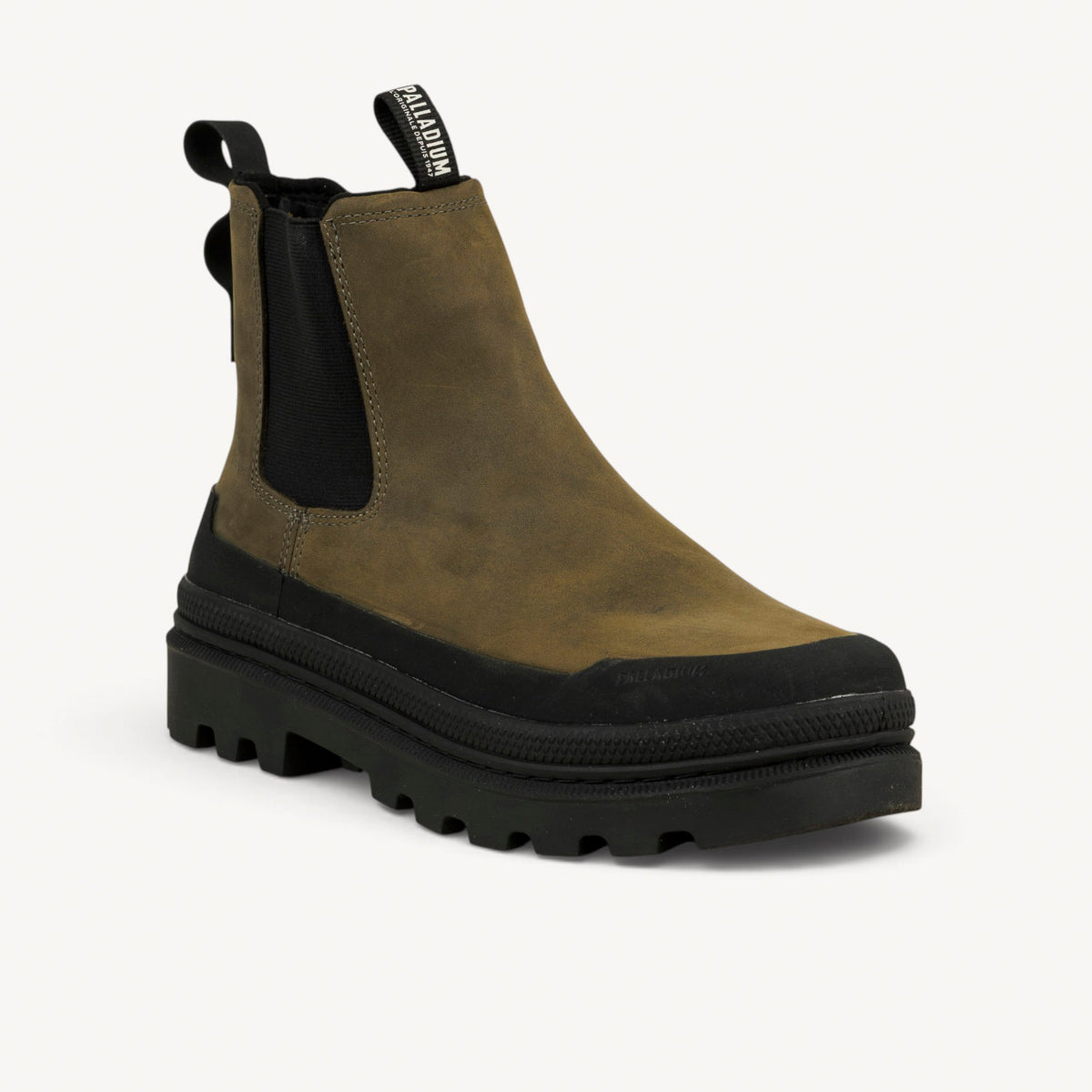 Boots et bottines Homme PALLADIUM TROOPER CHELSEA Kaki