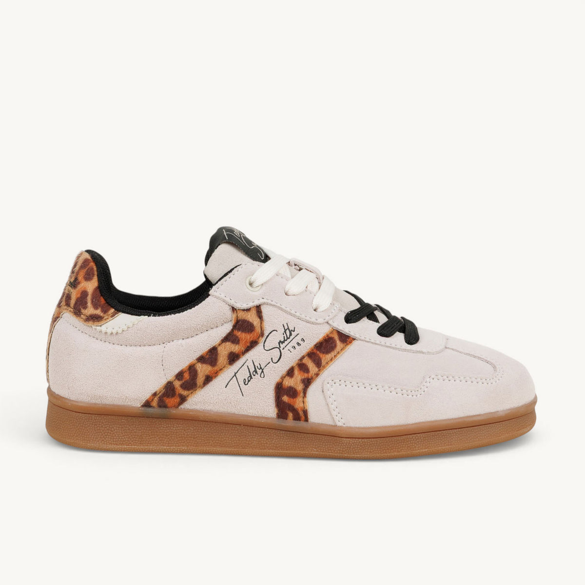 Baskets Femme TEDDY SMITH 12113 - TELEO Beige