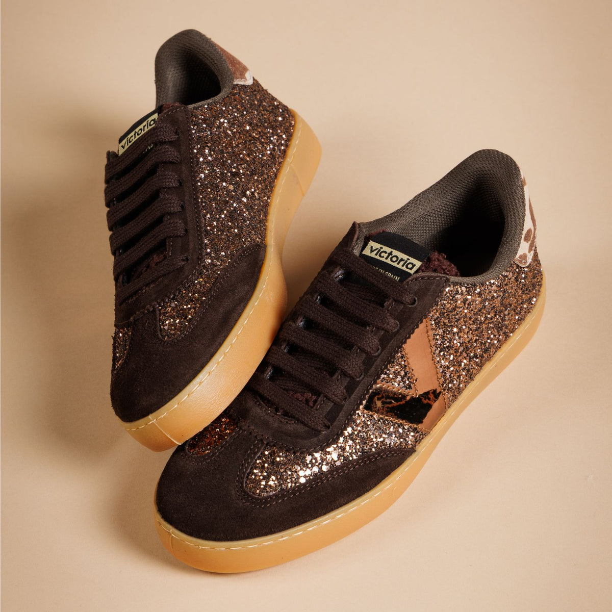 Sneakers BERLIN VICTORIA Femme Marron