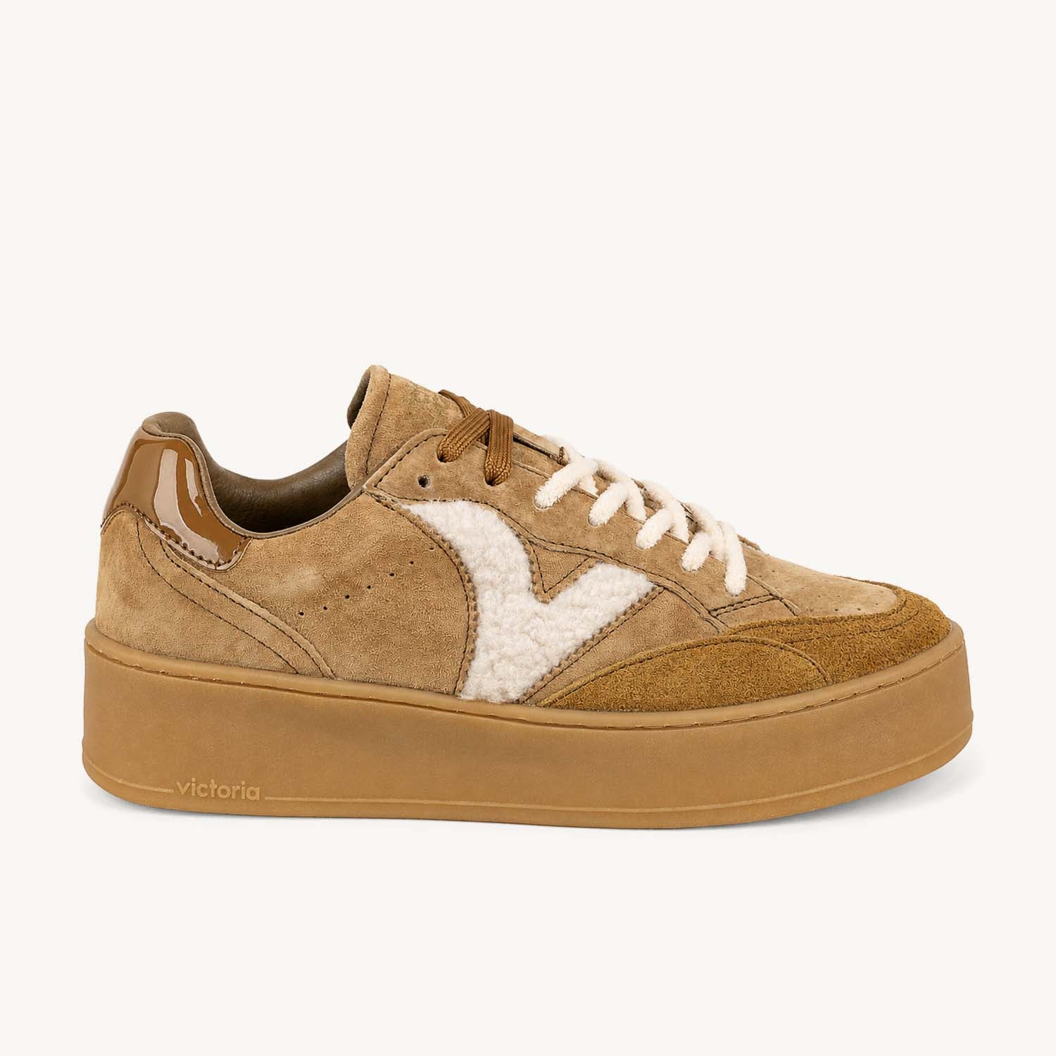 Baskets Femme VICTORIA TURIN Beige