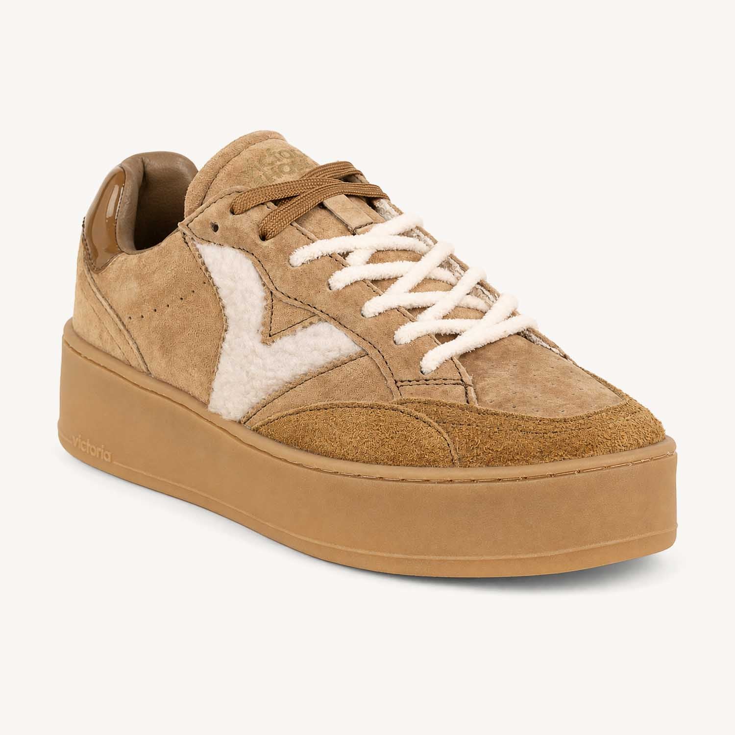 Baskets Femme VICTORIA TURIN Beige