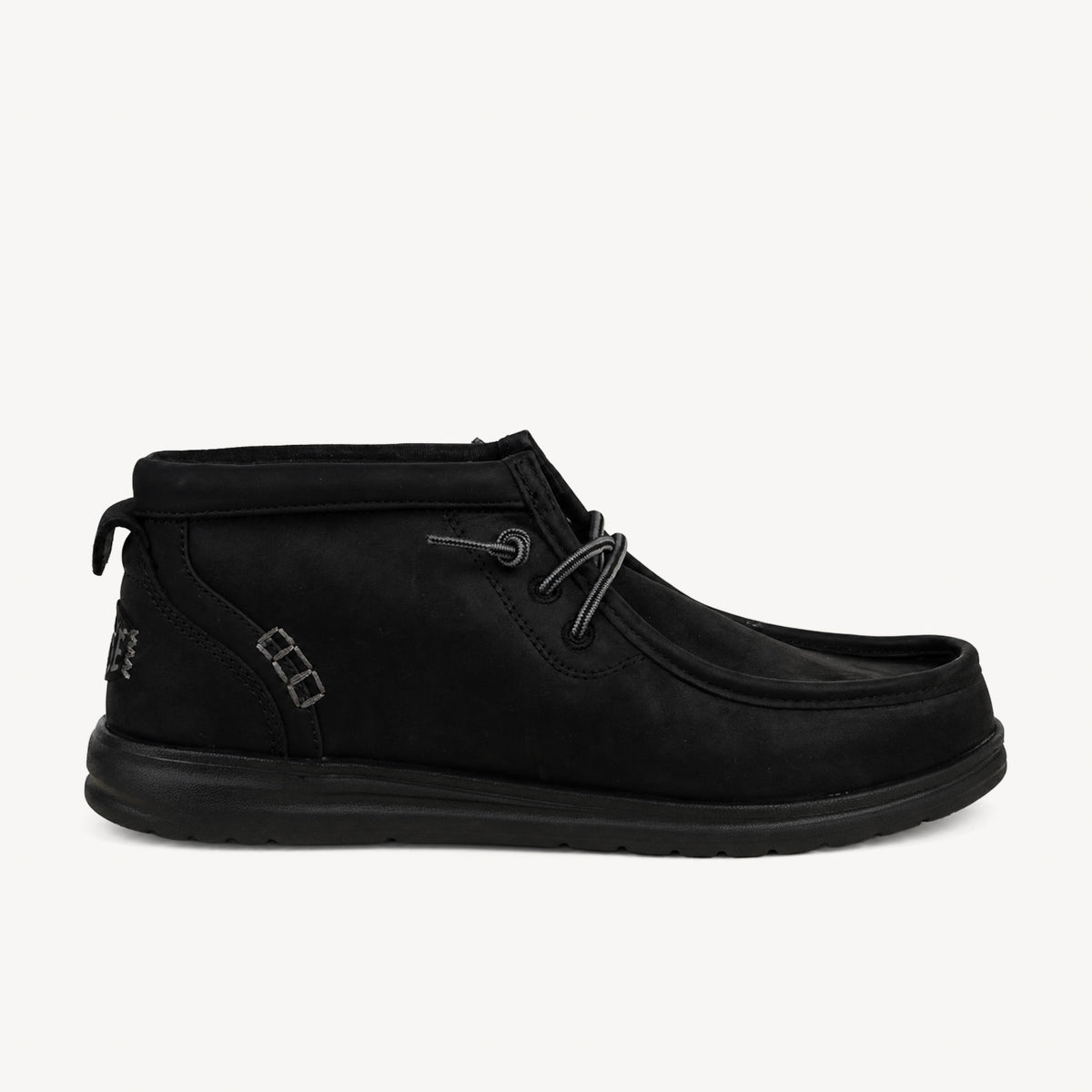 Chaussures bateau Homme HEYDUDE WALLY MID GRIP Noir