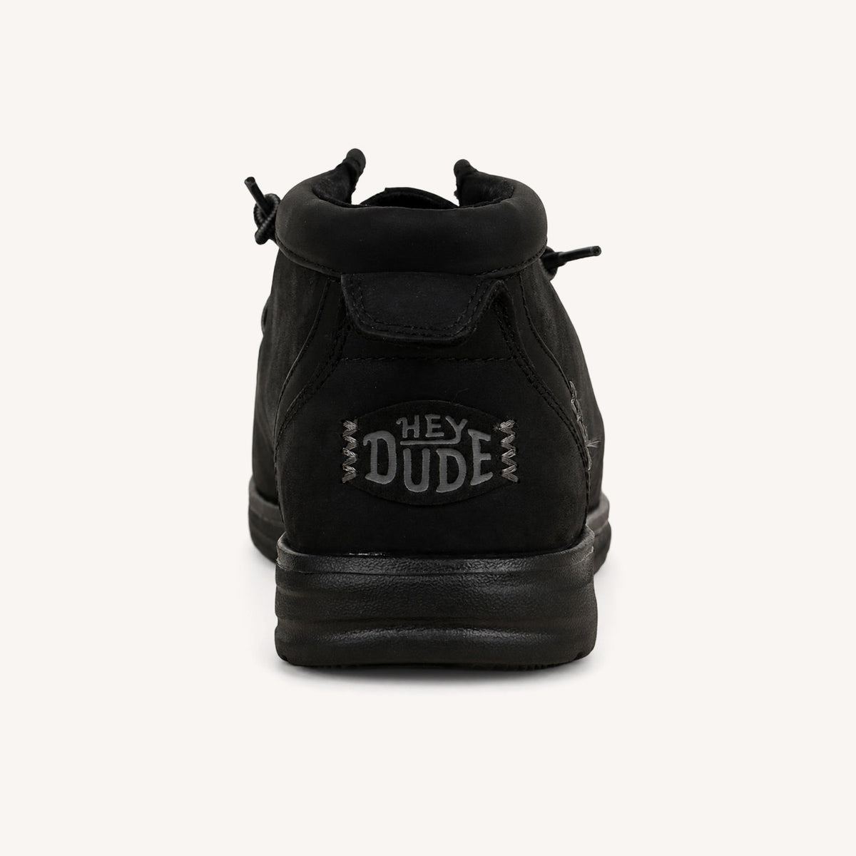 Chaussures bateau Homme HEYDUDE WALLY MID GRIP Noir