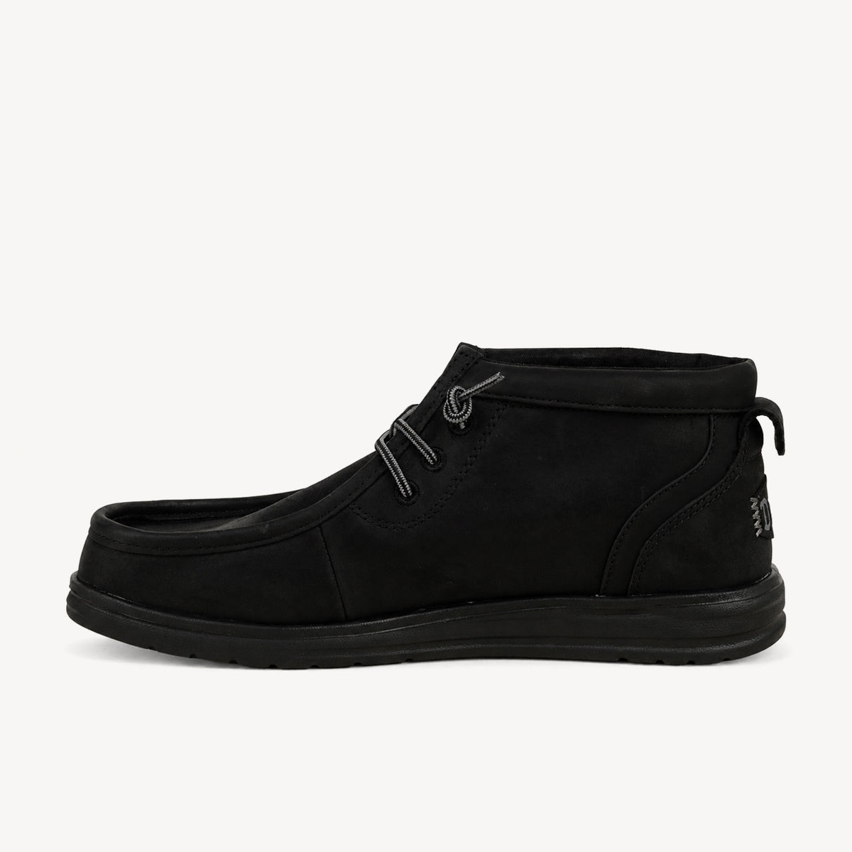 Chaussures bateau Homme HEYDUDE WALLY MID GRIP Noir