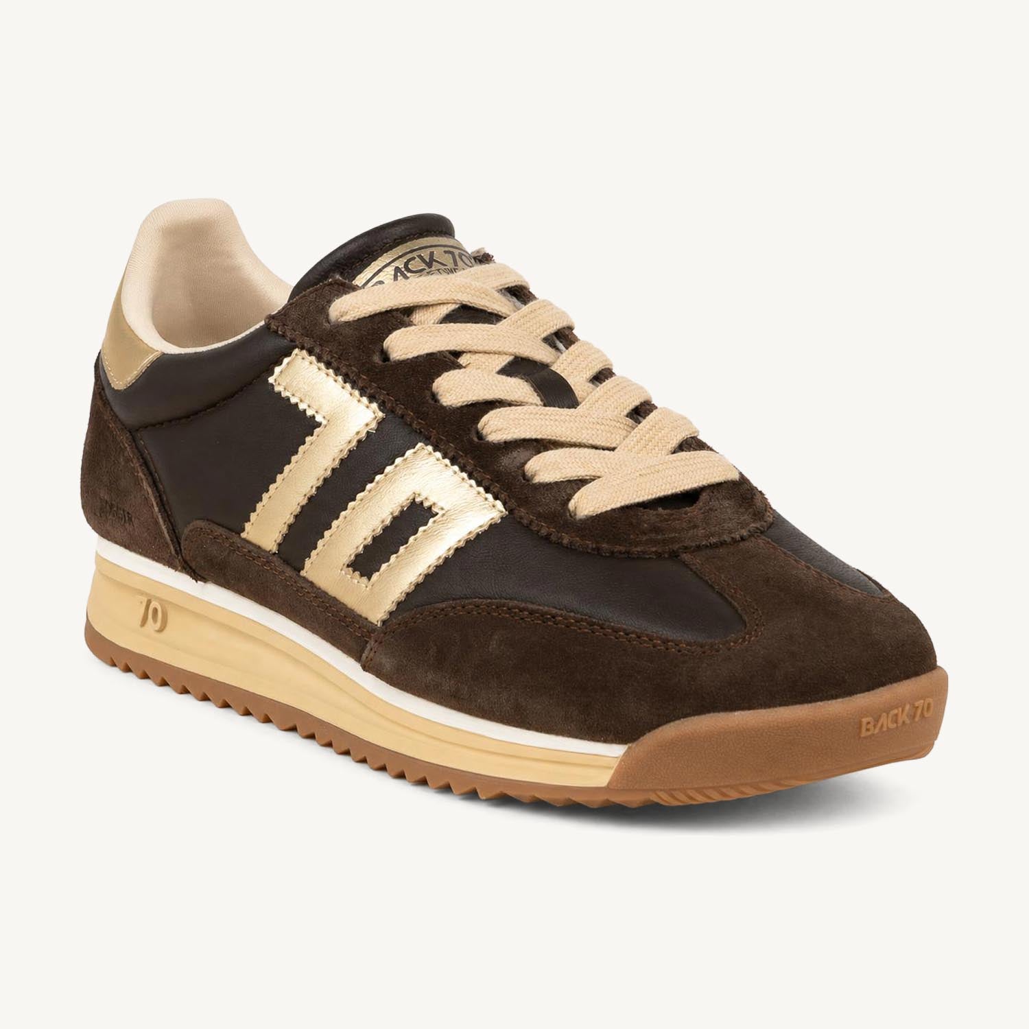 Sneakers Femme BACK70 JOGGER N02 Marron