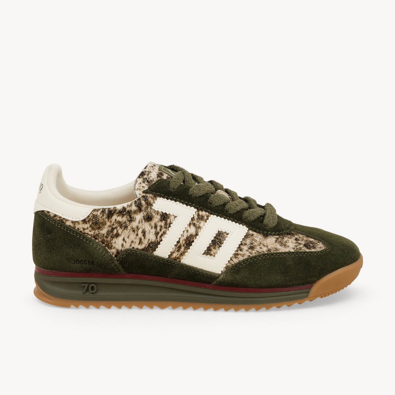Sneakers Femme BACK70 JOGGER P101 Kaki