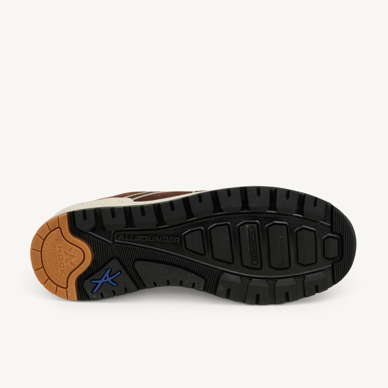 Baskets Femme ALLROUNDER BY MEPHISTO VELORA Marron