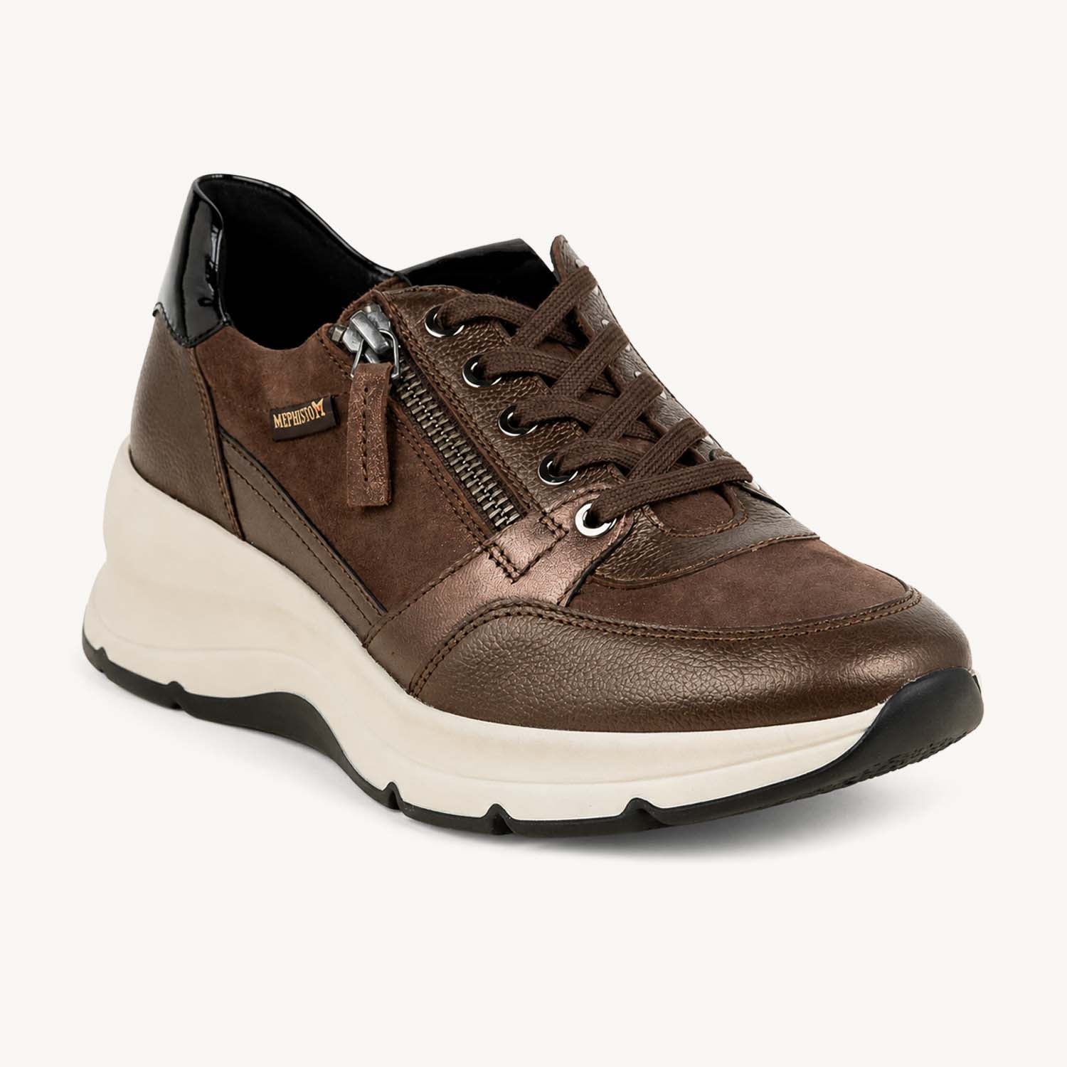 Baskets Femme MEPHISTO HANOUK Marron