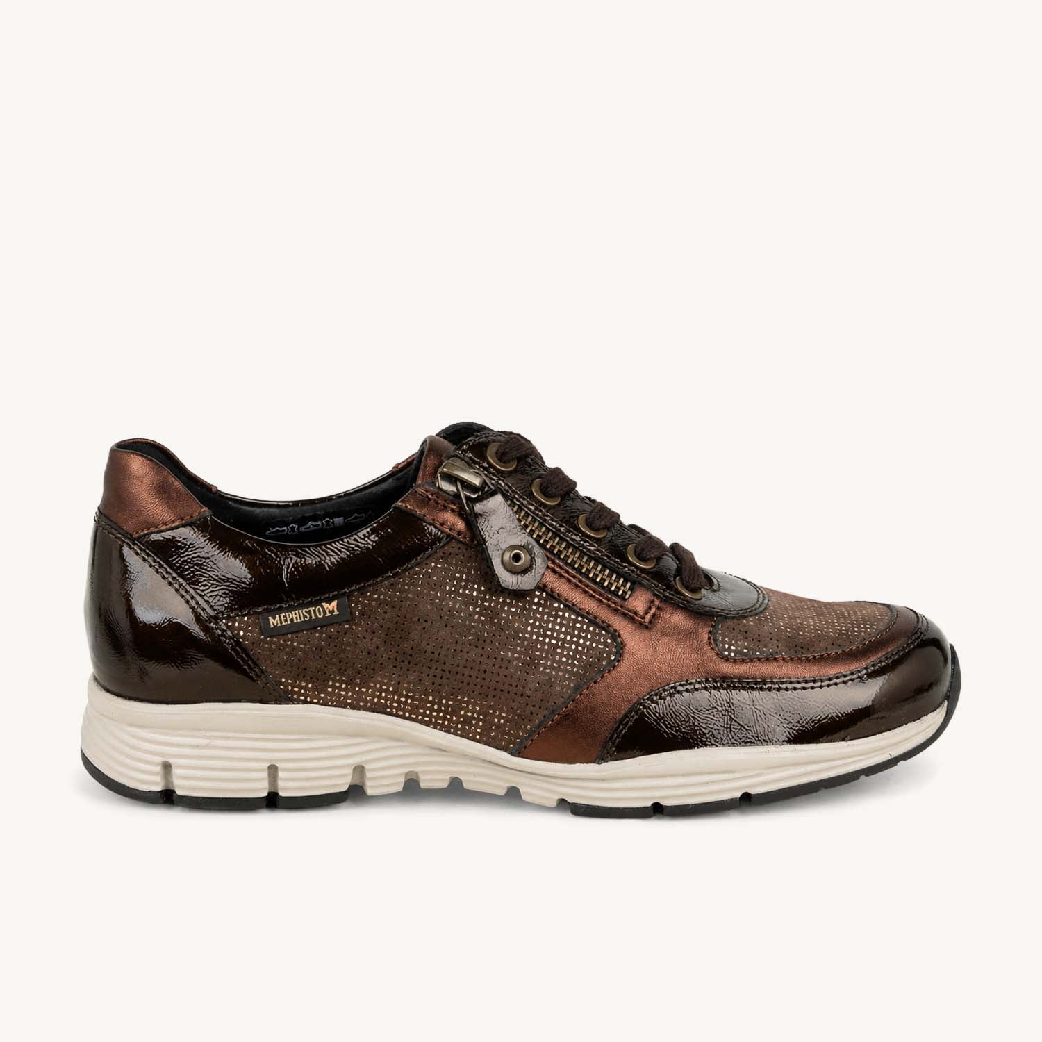 Baskets Femme MEPHISTO YLONA Marron