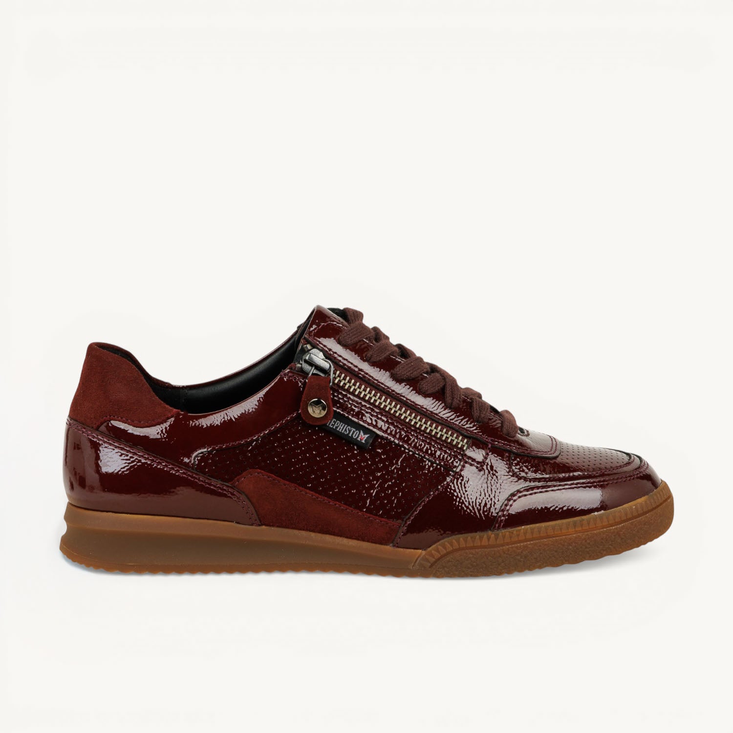 Baskets Femme MEPHISTO WALIE Bordeaux