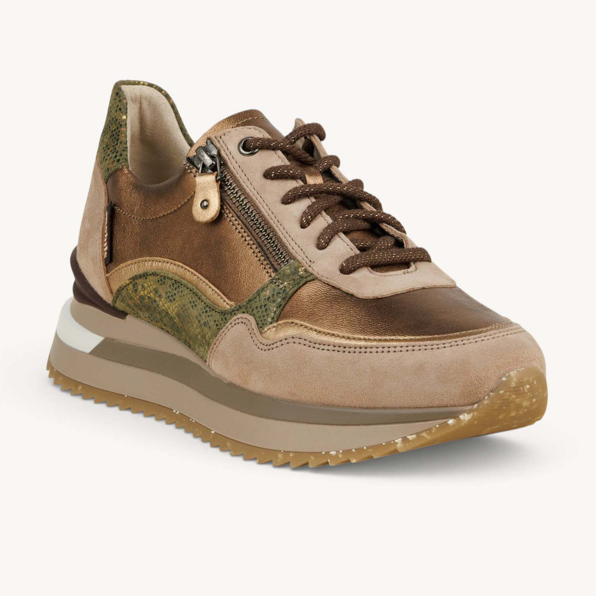 Baskets Femme MOBILS BY MEPHISTO JOLYNE Beige