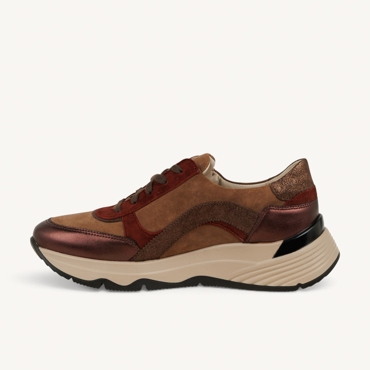 Baskets Femme MOBILS BY MEPHISTO LAONIE Marron