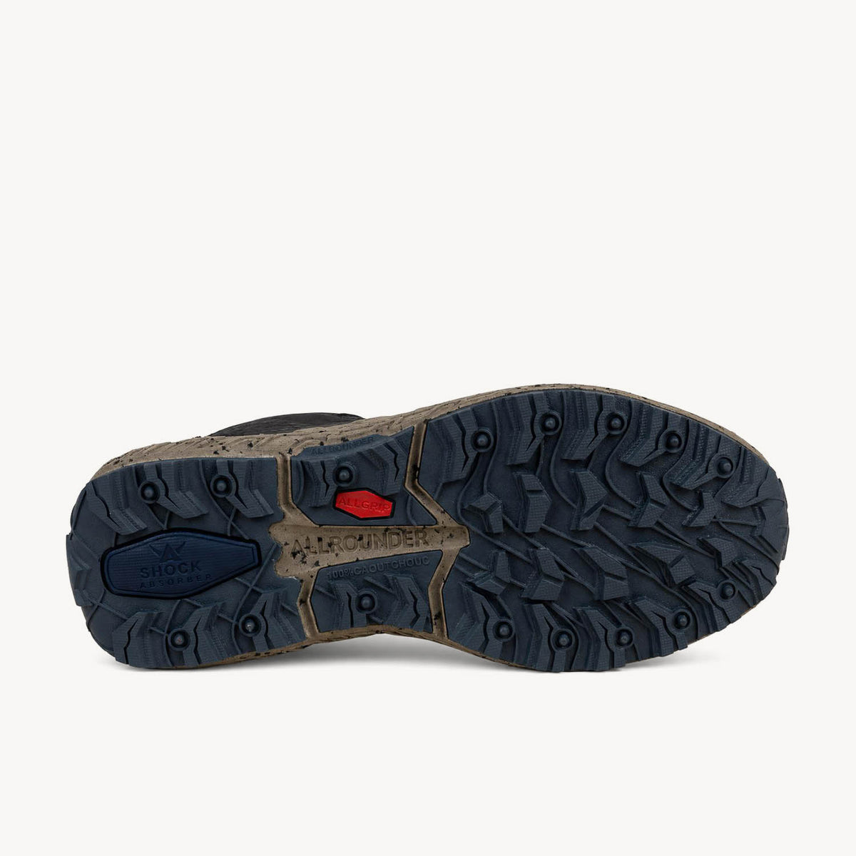 Baskets Homme ALLROUNDER BY MEPHISTO X-TIRE TEX Bleu