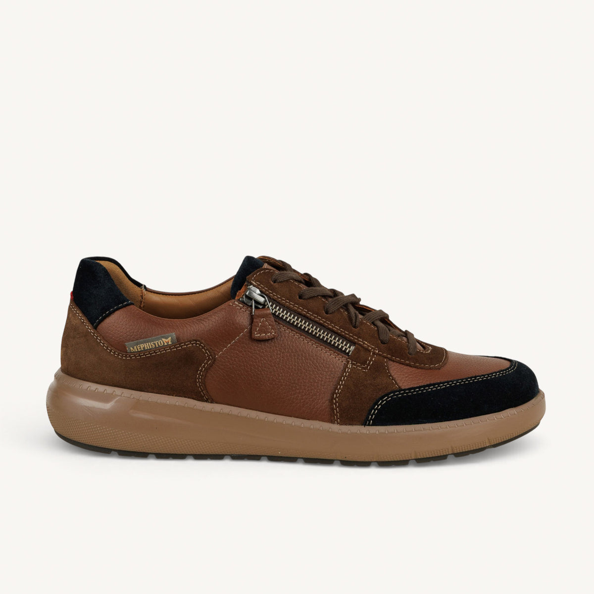 Baskets Homme MEPHISTO JAMY Marron