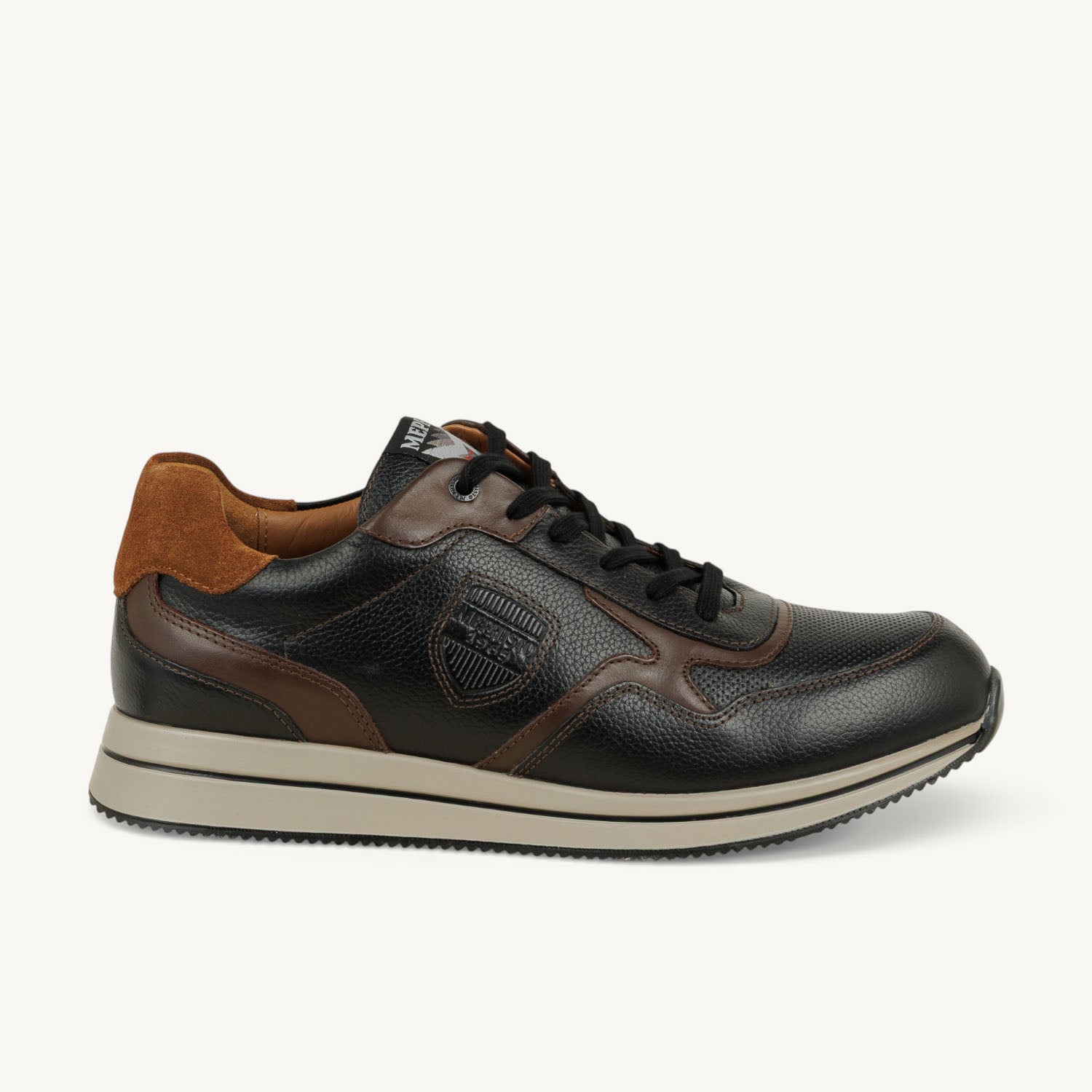 Baskets Homme MEPHISTO GARCIA Noir